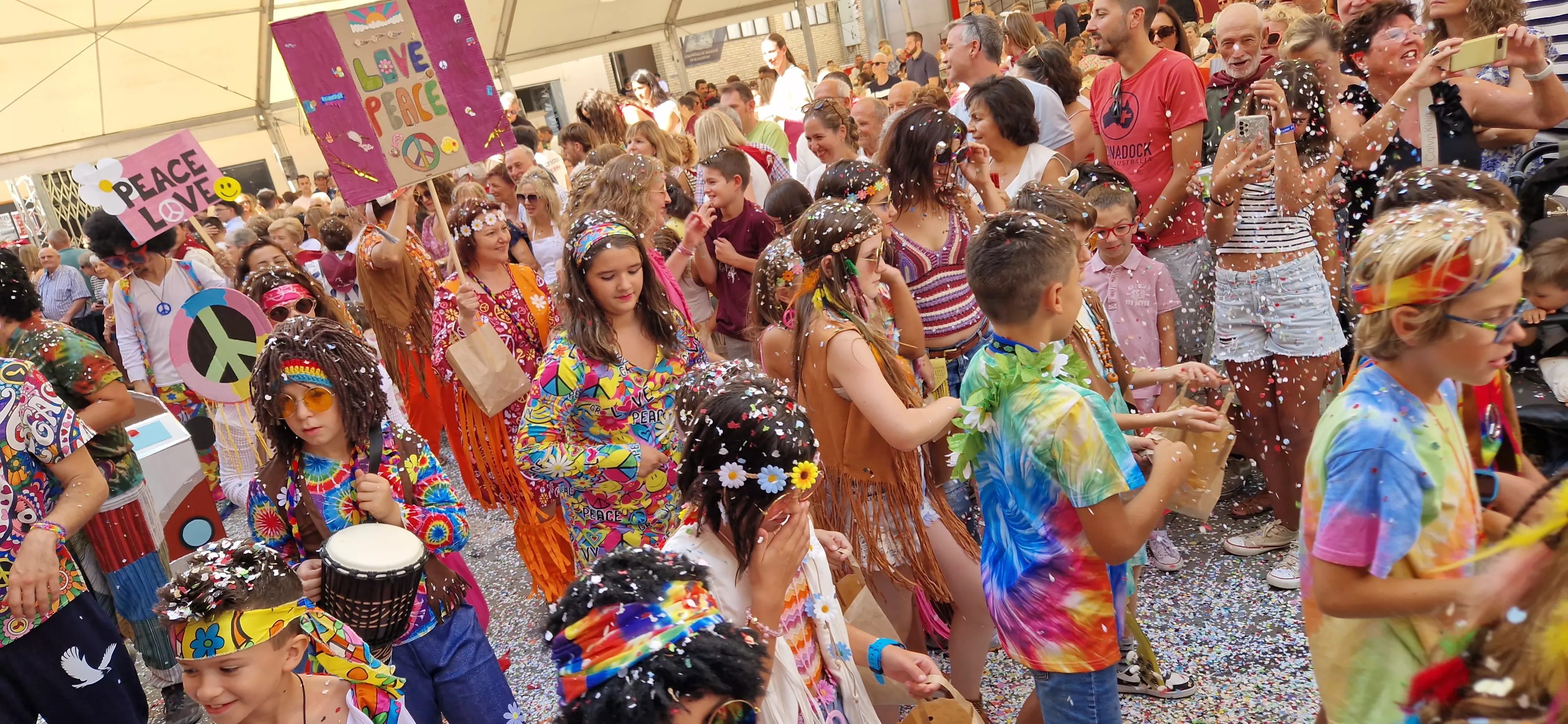 Comienzan las fiestas de Almudévar 2025. Foto Myriam Martínez 