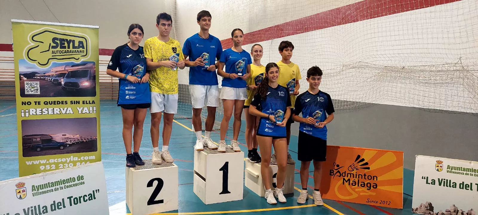Badminton Huesca en Málaga (2)