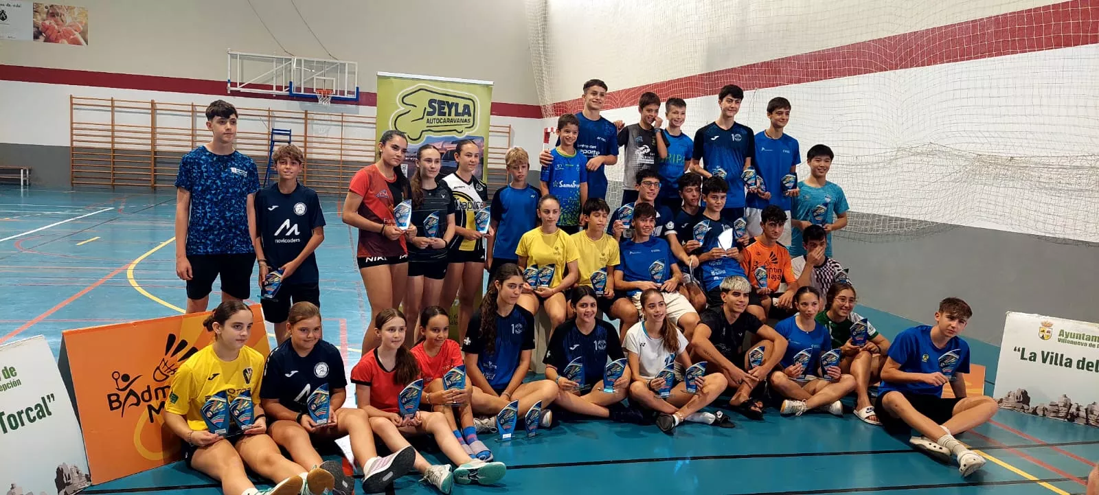 Badminton Huesca en Málaga 