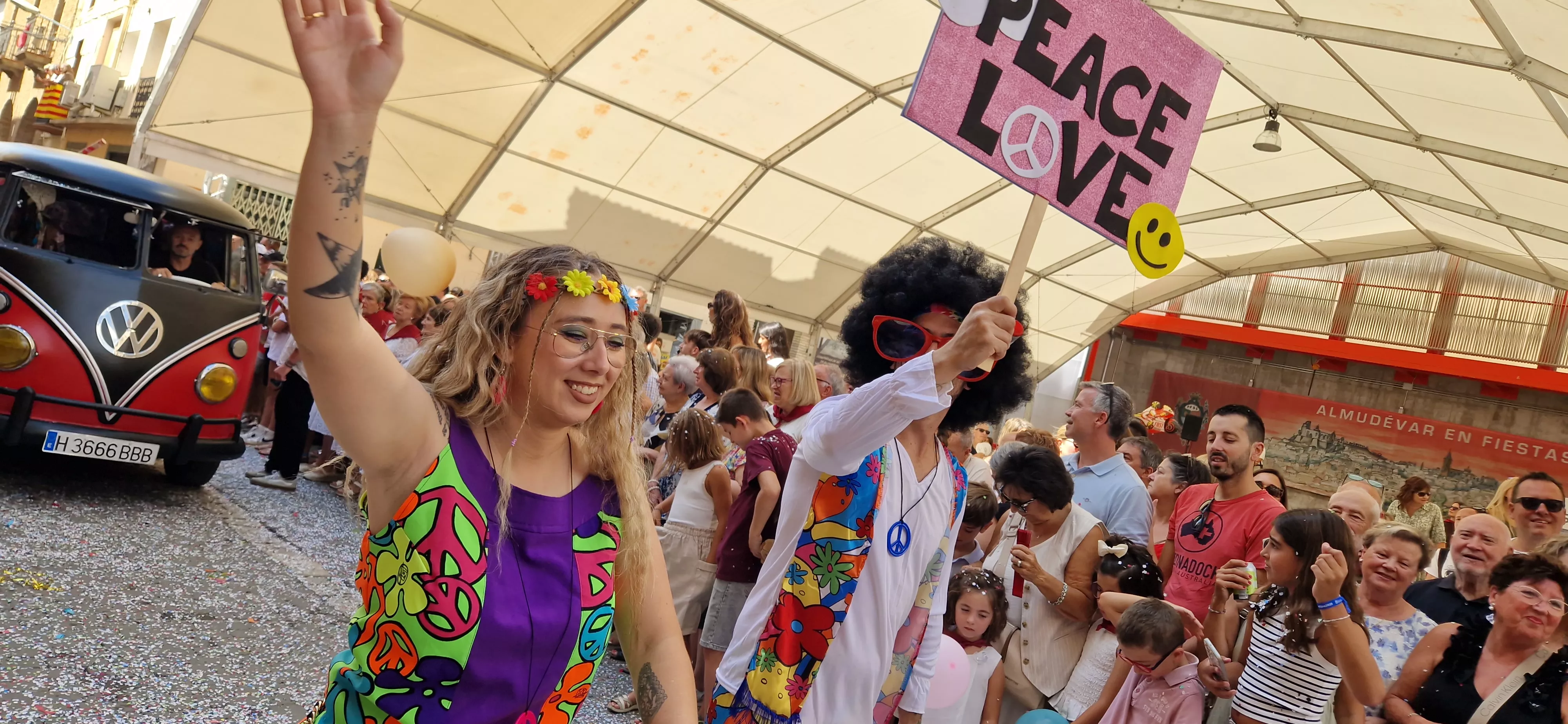 Comienzan las fiestas de Almudévar 2025. Foto Myriam Martínez 