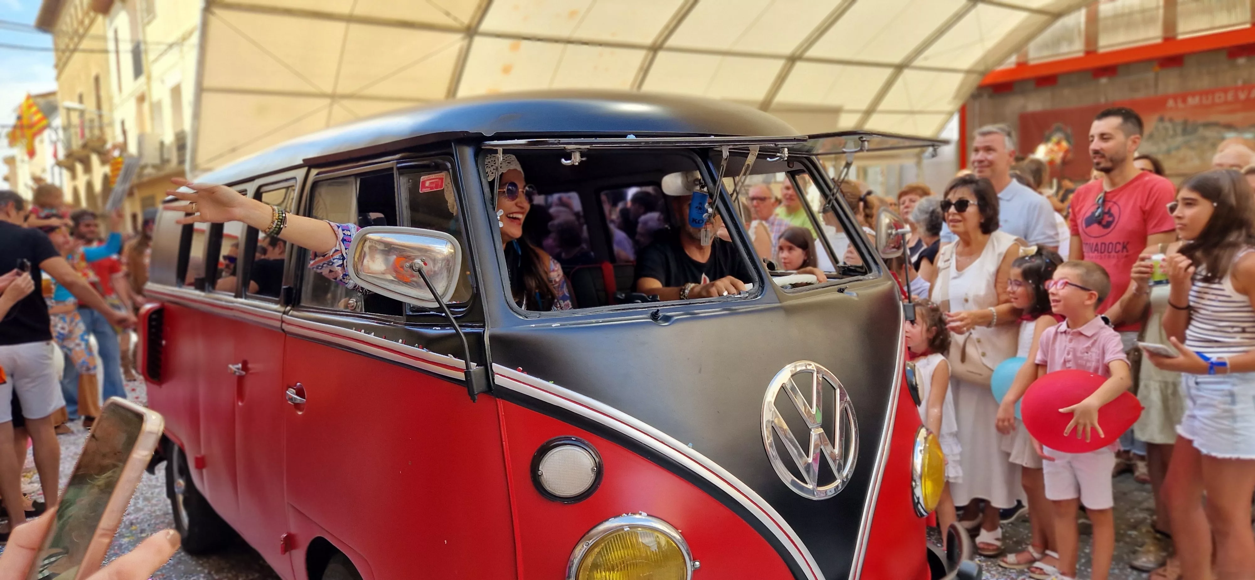 Comienzan las fiestas de Almudévar 2025. Foto Myriam Martínez 