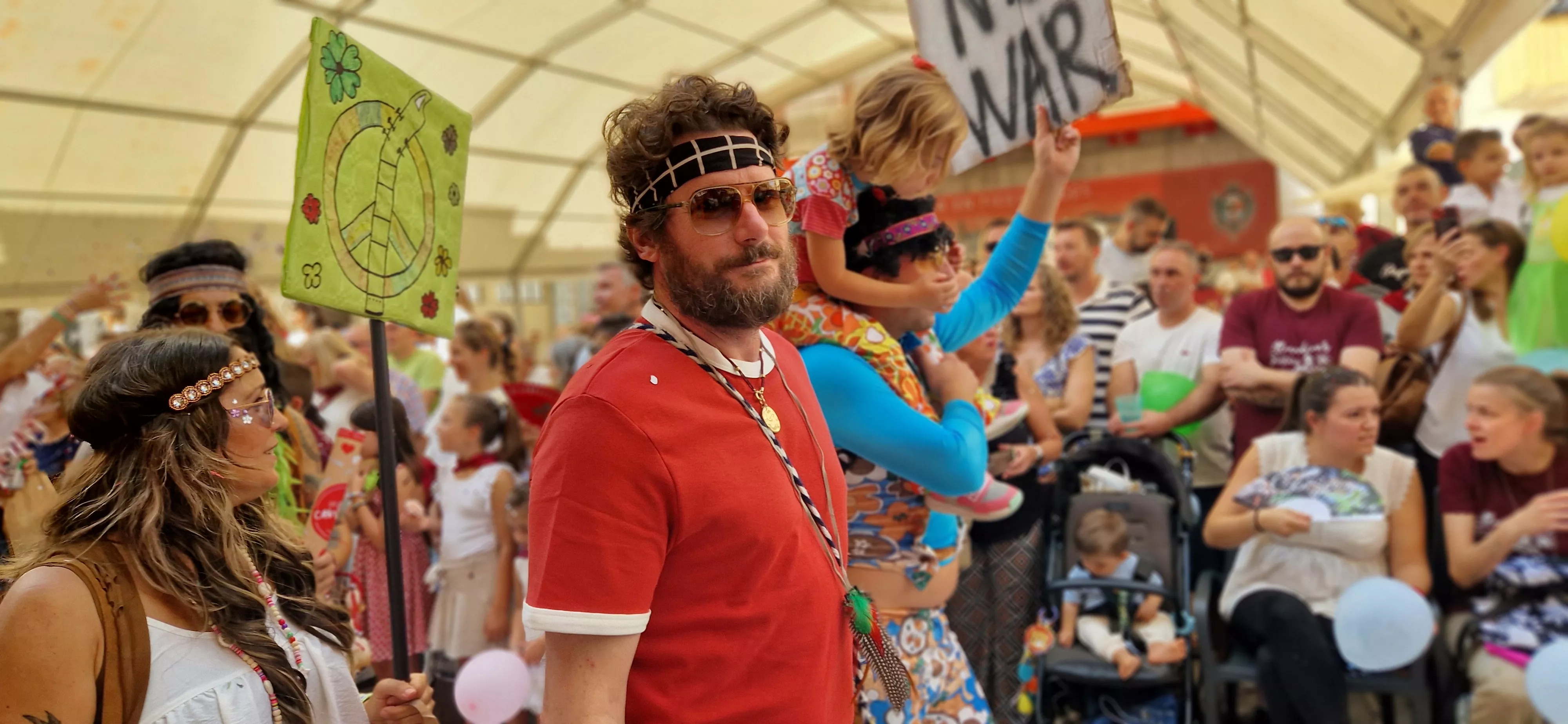 Comienzan las fiestas de Almudévar 2025. Foto Myriam Martínez 