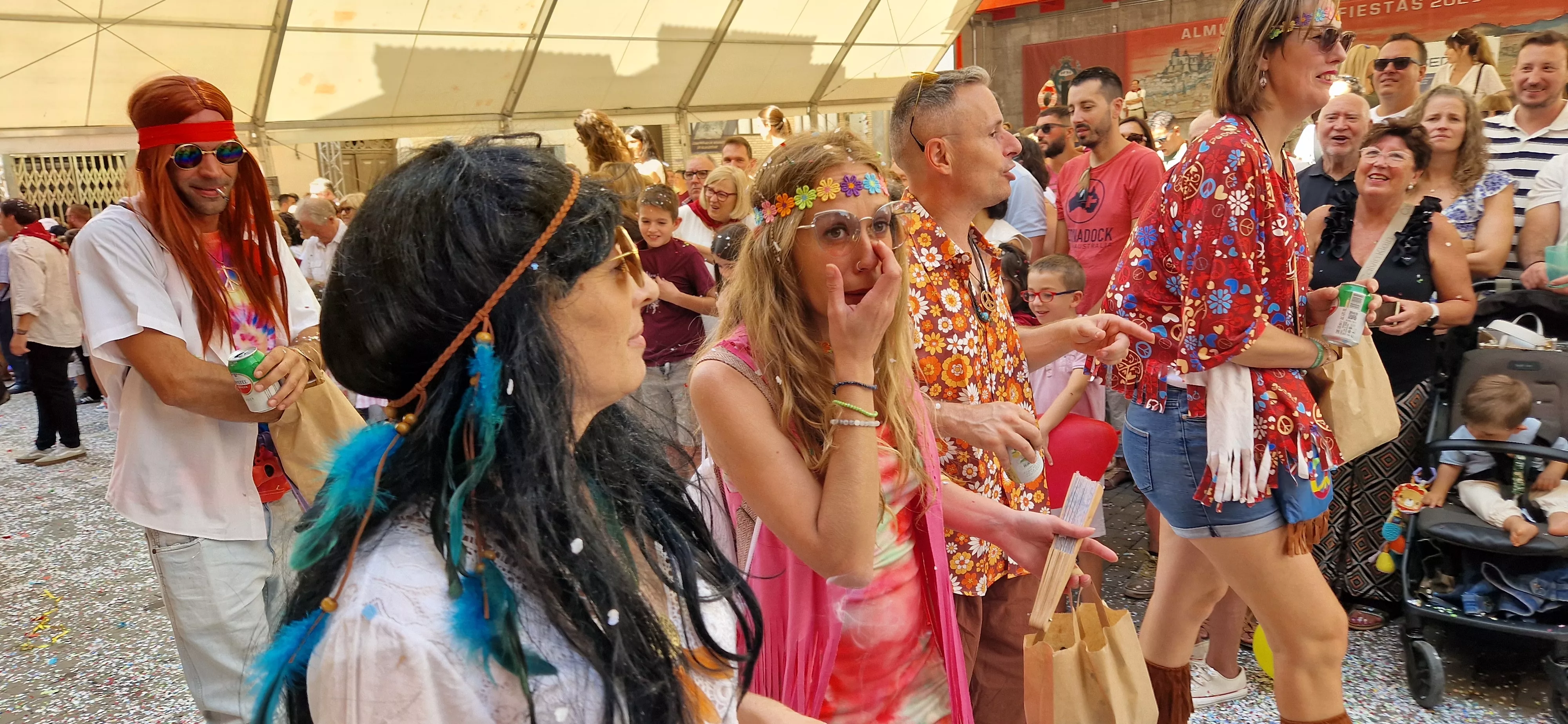 Comienzan las fiestas de Almudévar 2025. Foto Myriam Martínez 