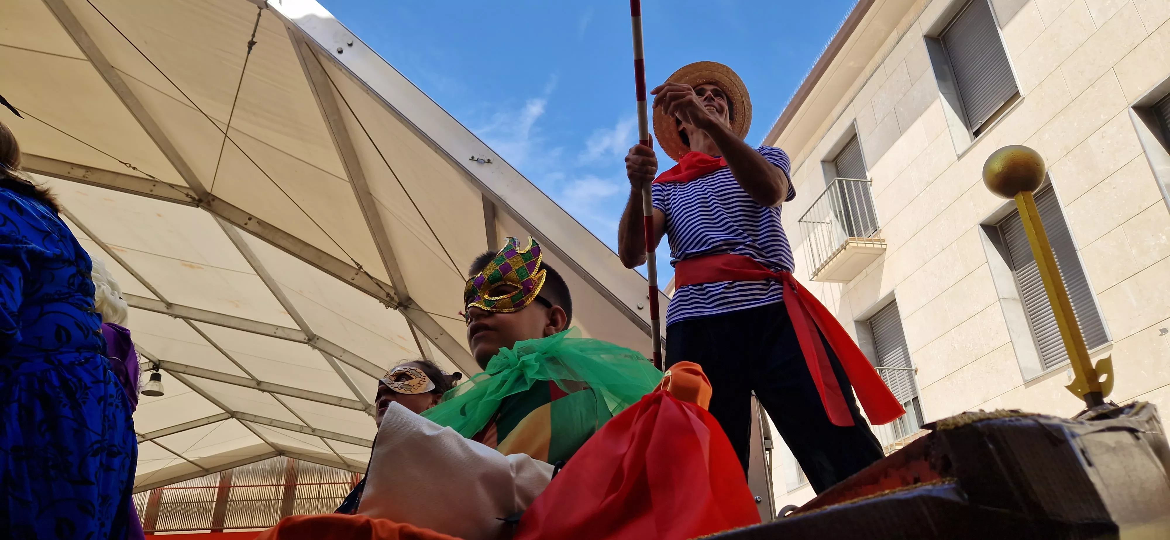 Comienzan las fiestas de Almudévar 2025. Foto Myriam Martínez 