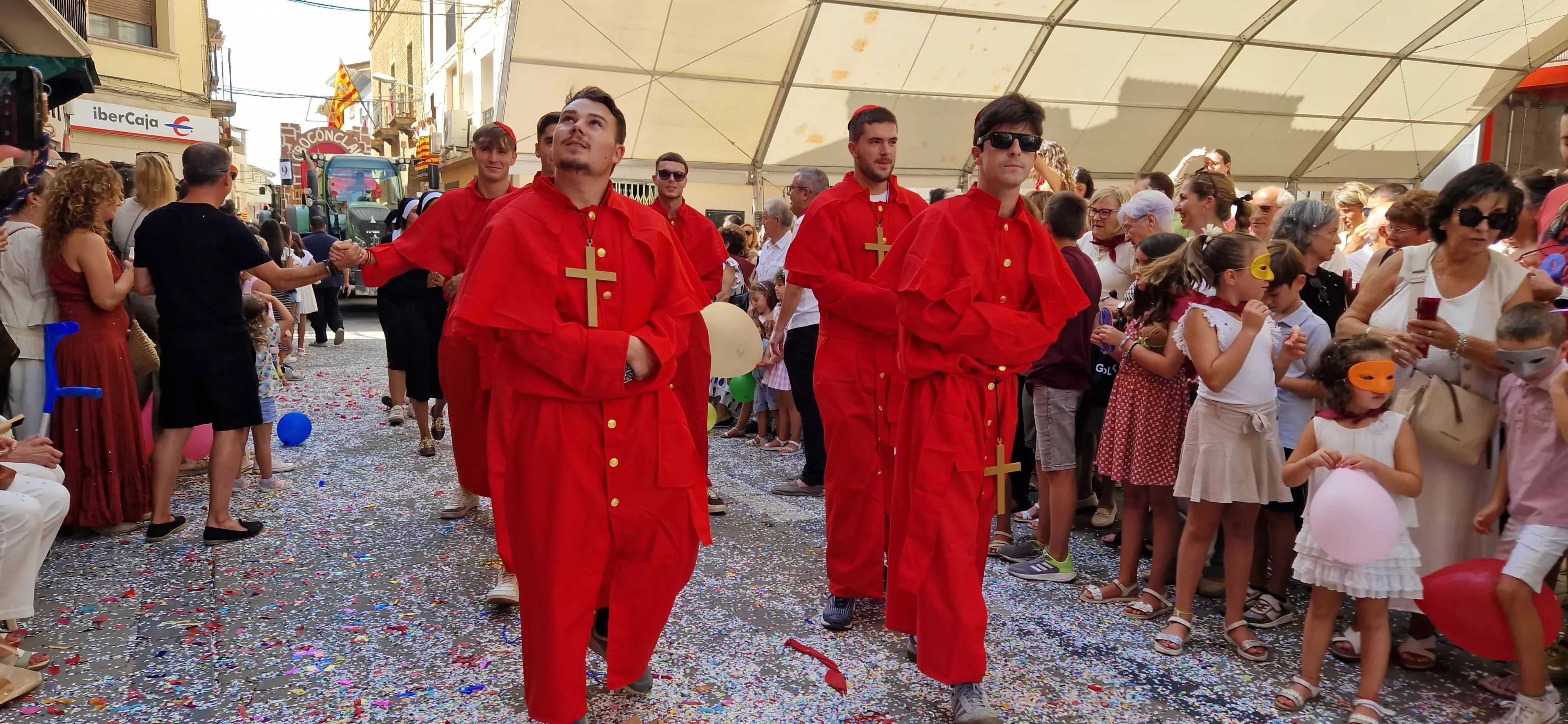 Comienzan las fiestas de Almudévar 2025. Foto Myriam Martínez 