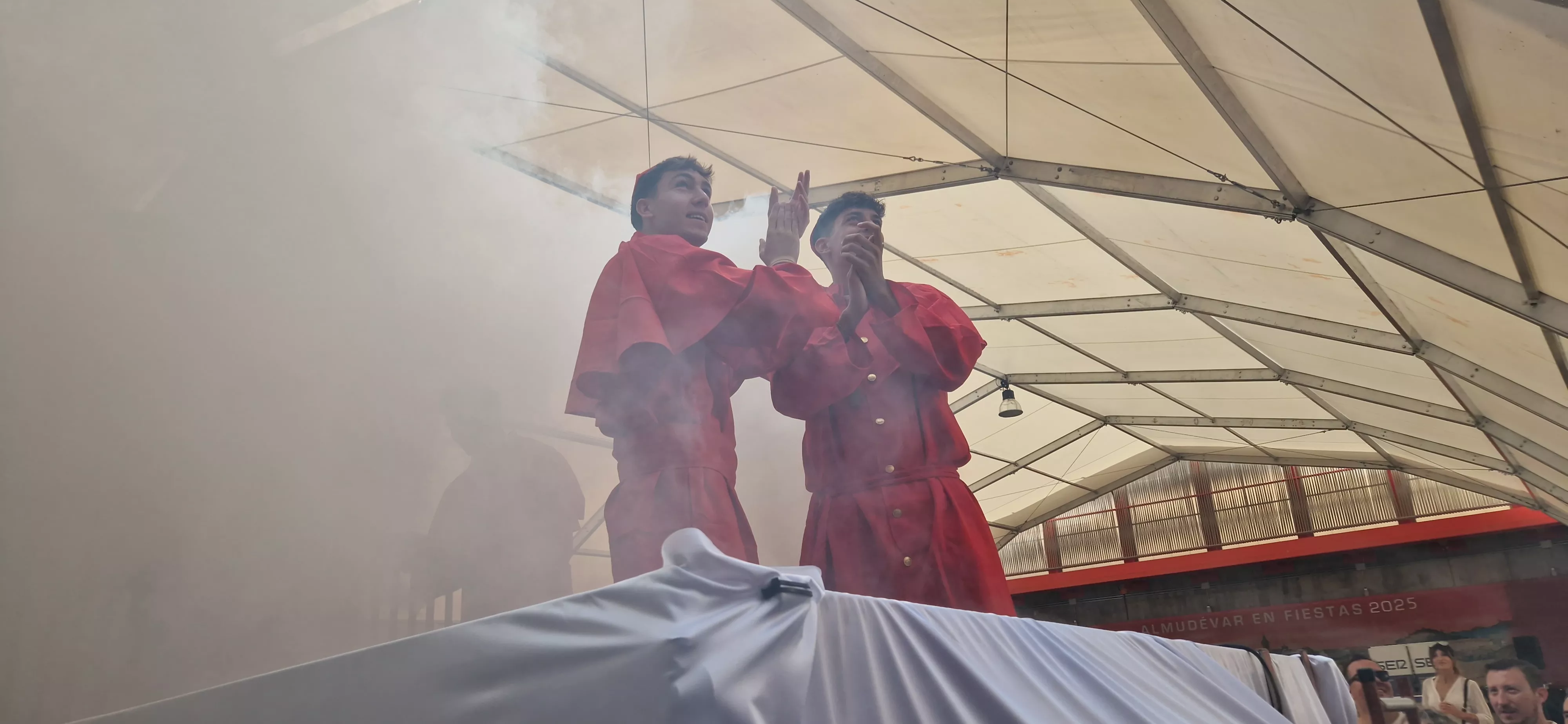 Comienzan las fiestas de Almudévar 2025. Foto Myriam Martínez 