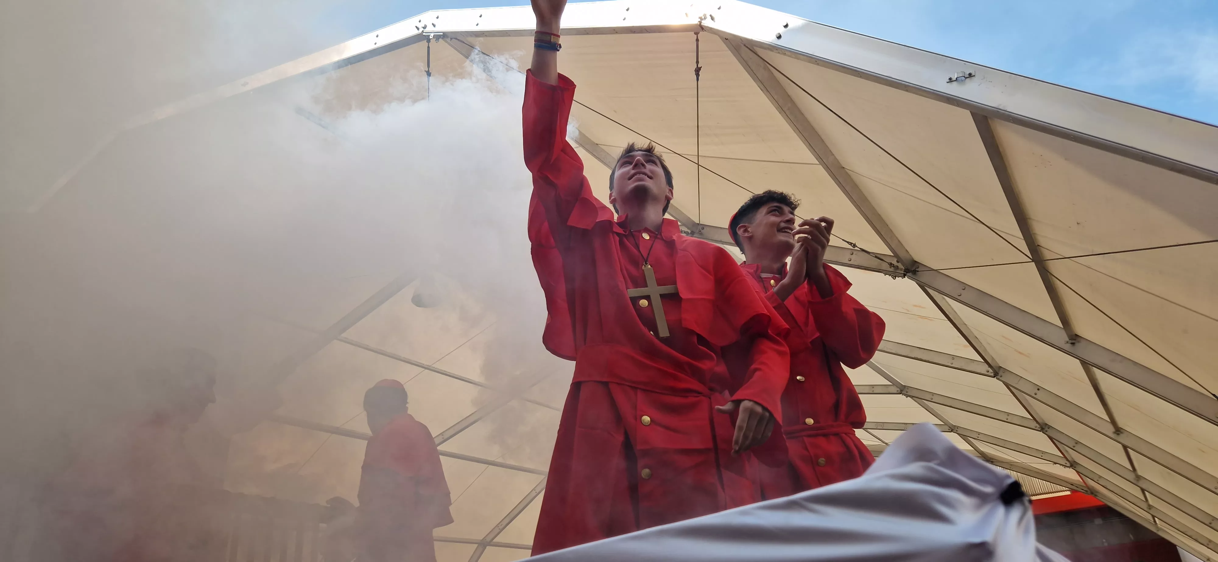 Comienzan las fiestas de Almudévar 2025. Foto Myriam Martínez 