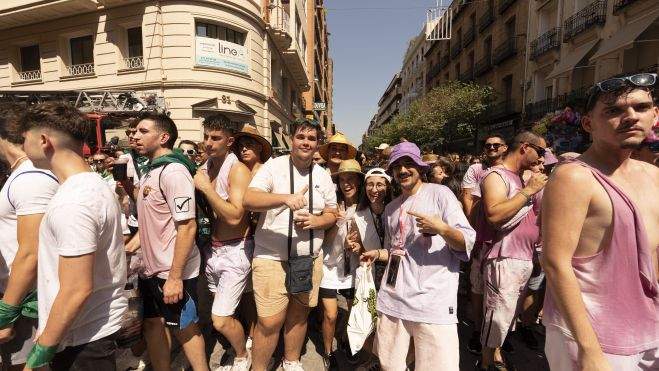 La cabalgata a su paso por el Coso Alto. Foto José Antonio Terrón La cabalgata a su paso por el Coso Alto. Foto José Antonio Terrón
