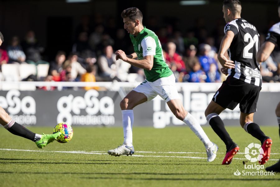 Imágenes del partido  Cartagena Huesca. Foto La Liga 