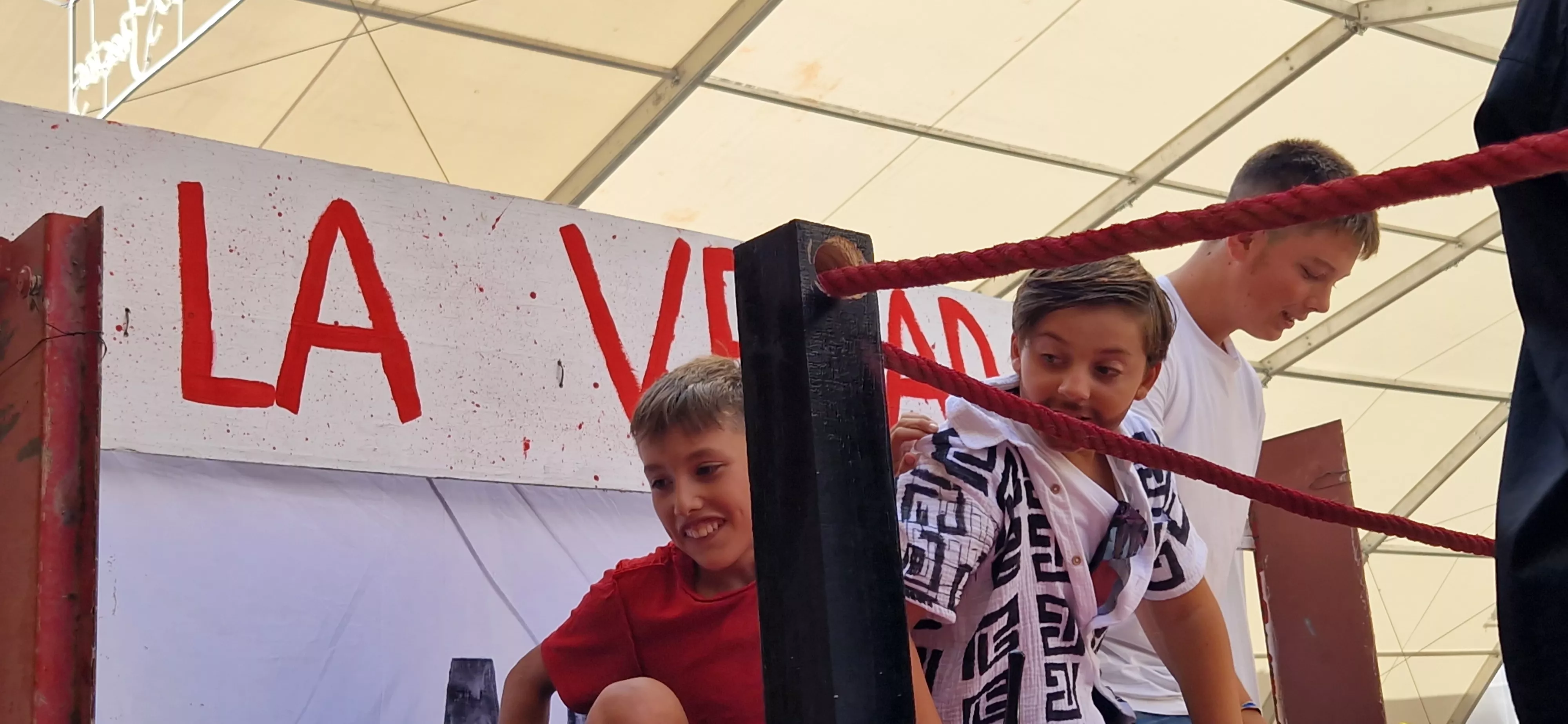 Comienzan las fiestas de Almudévar 2025. Foto Myriam Martínez 