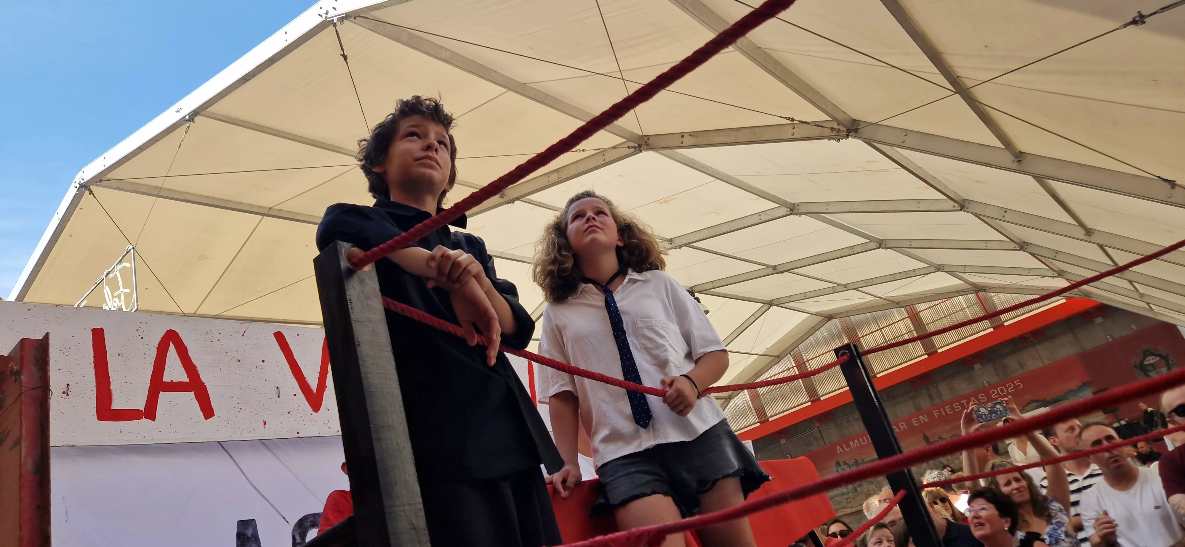 Comienzan las fiestas de Almudévar 2025. Foto Myriam Martínez 