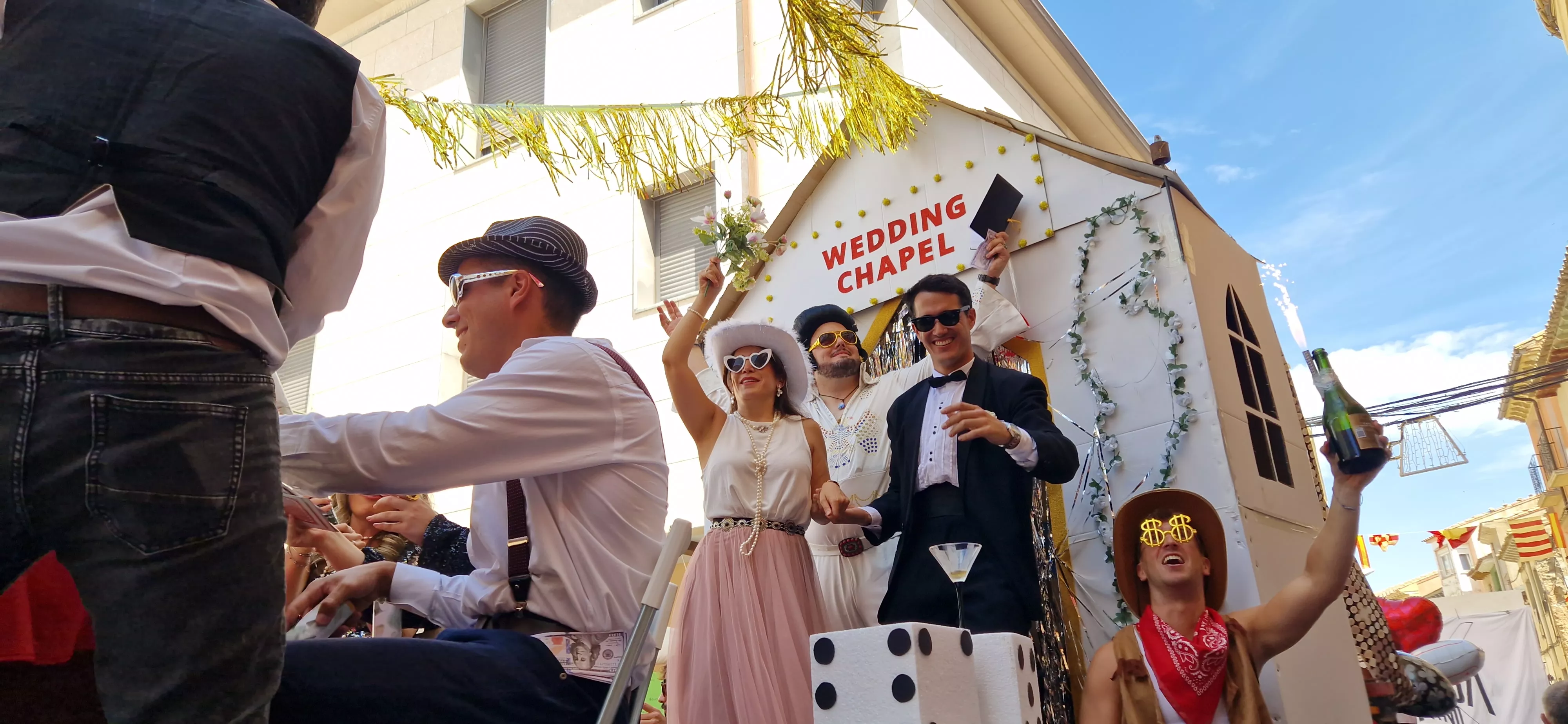 Comienzan las fiestas de Almudévar 2025. Foto Myriam Martínez 