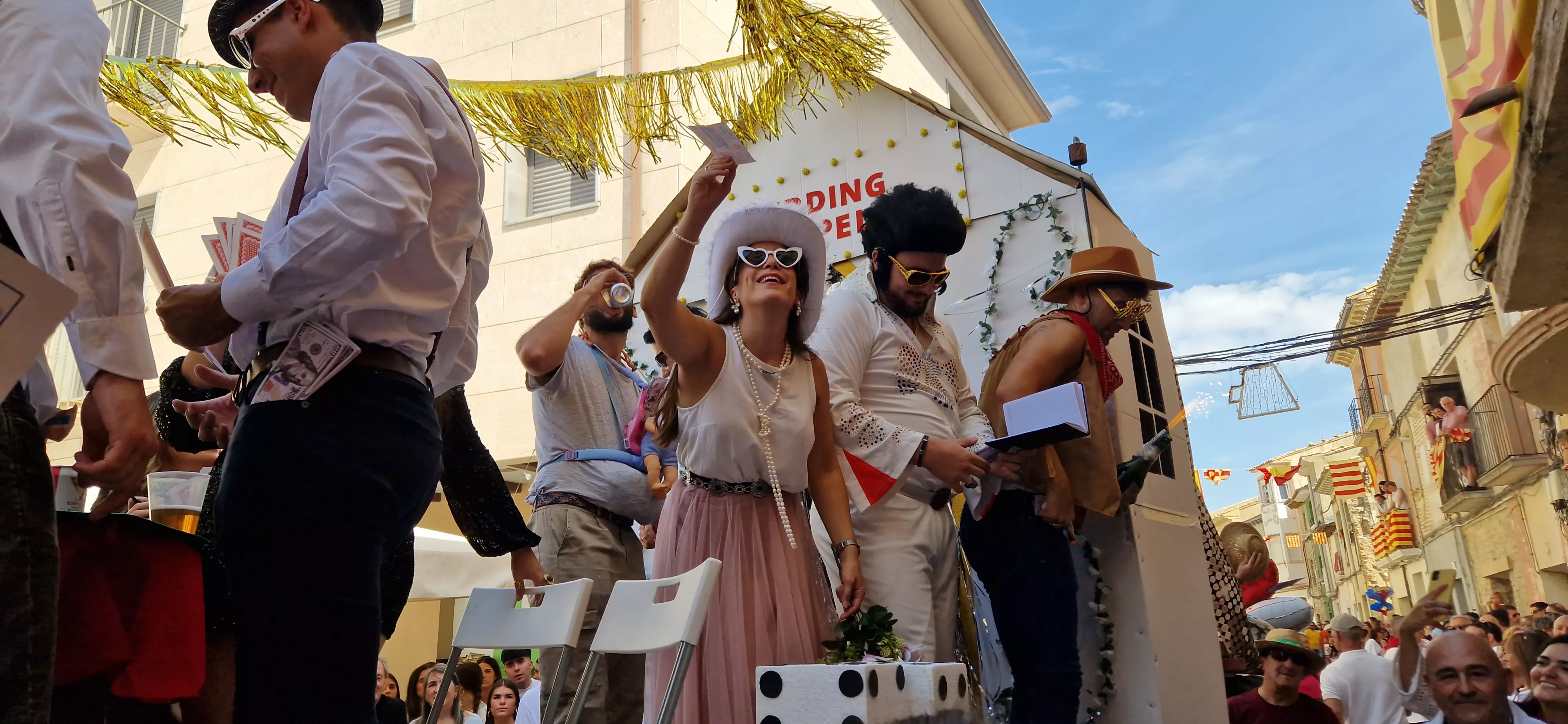 Comienzan las fiestas de Almudévar 2025. Foto Myriam Martínez 