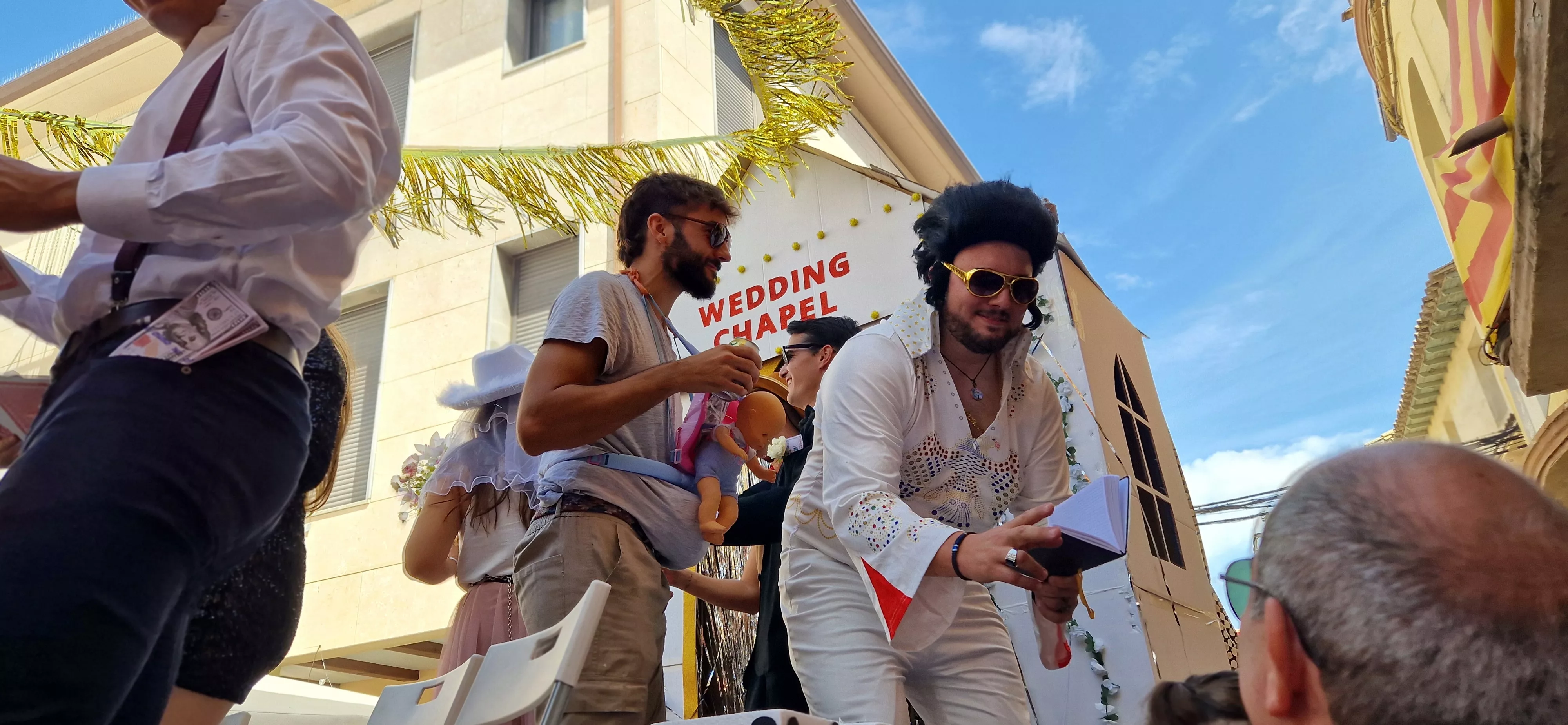 Comienzan las fiestas de Almudévar 2025. Foto Myriam Martínez 