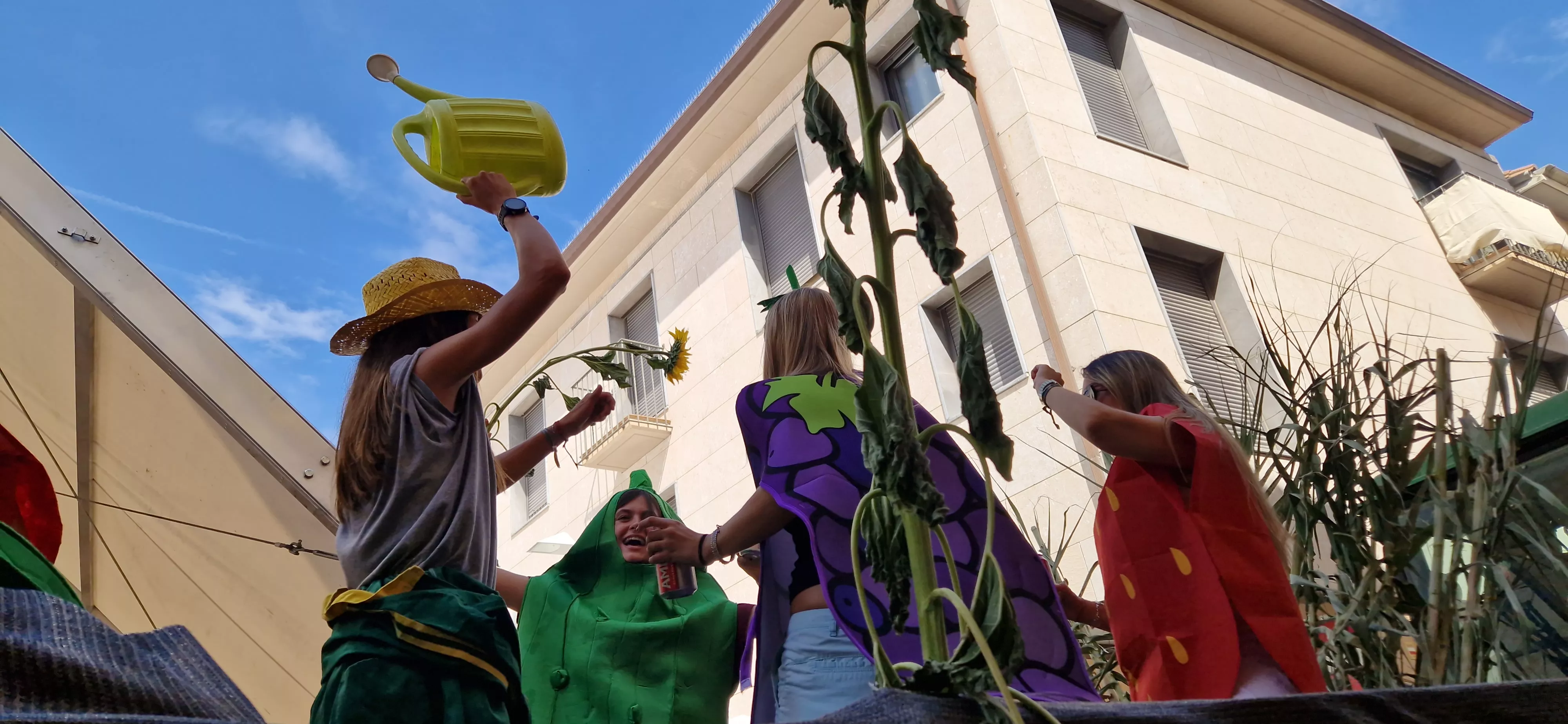 Comienzan las fiestas de Almudévar 2025. Foto Myriam Martínez 