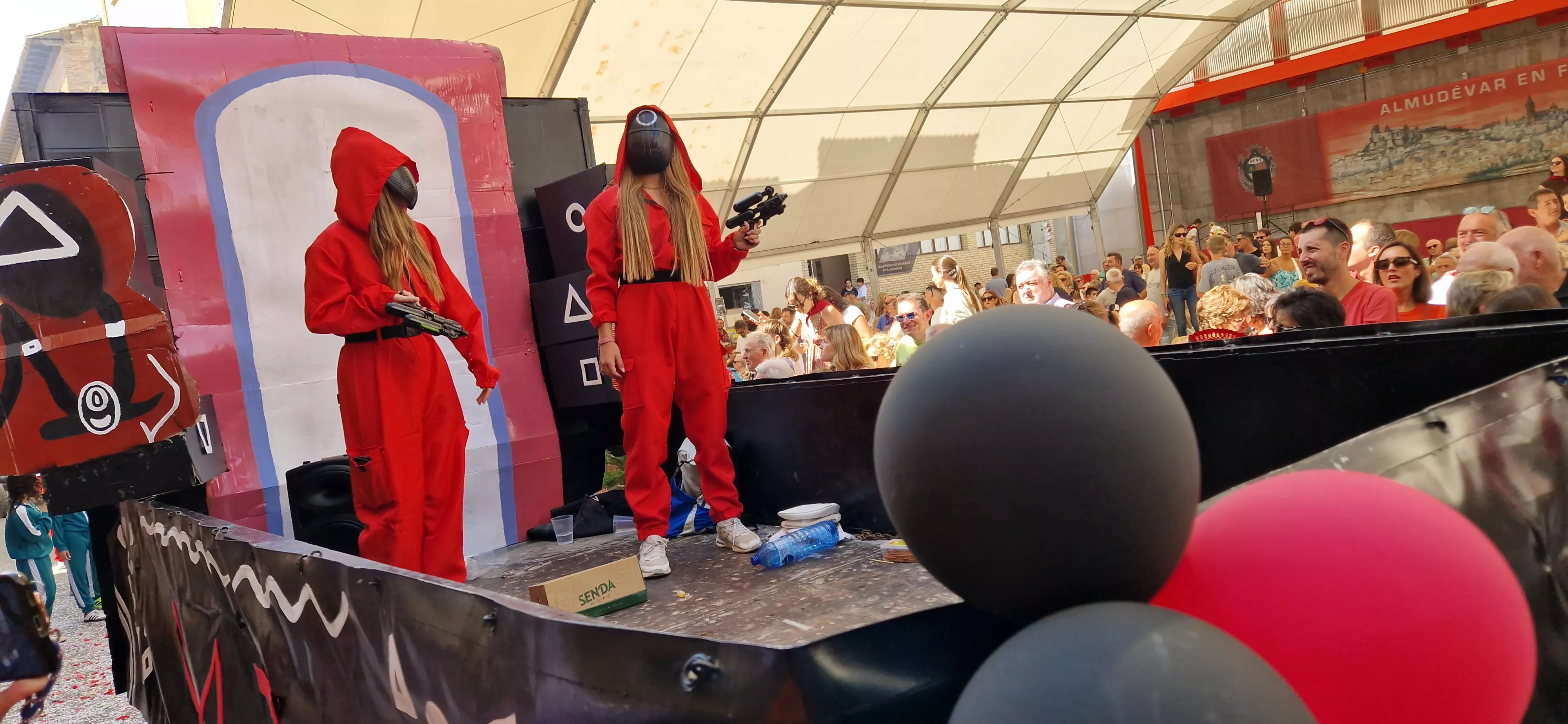 Comienzan las fiestas de Almudévar 2025. Foto Myriam Martínez 