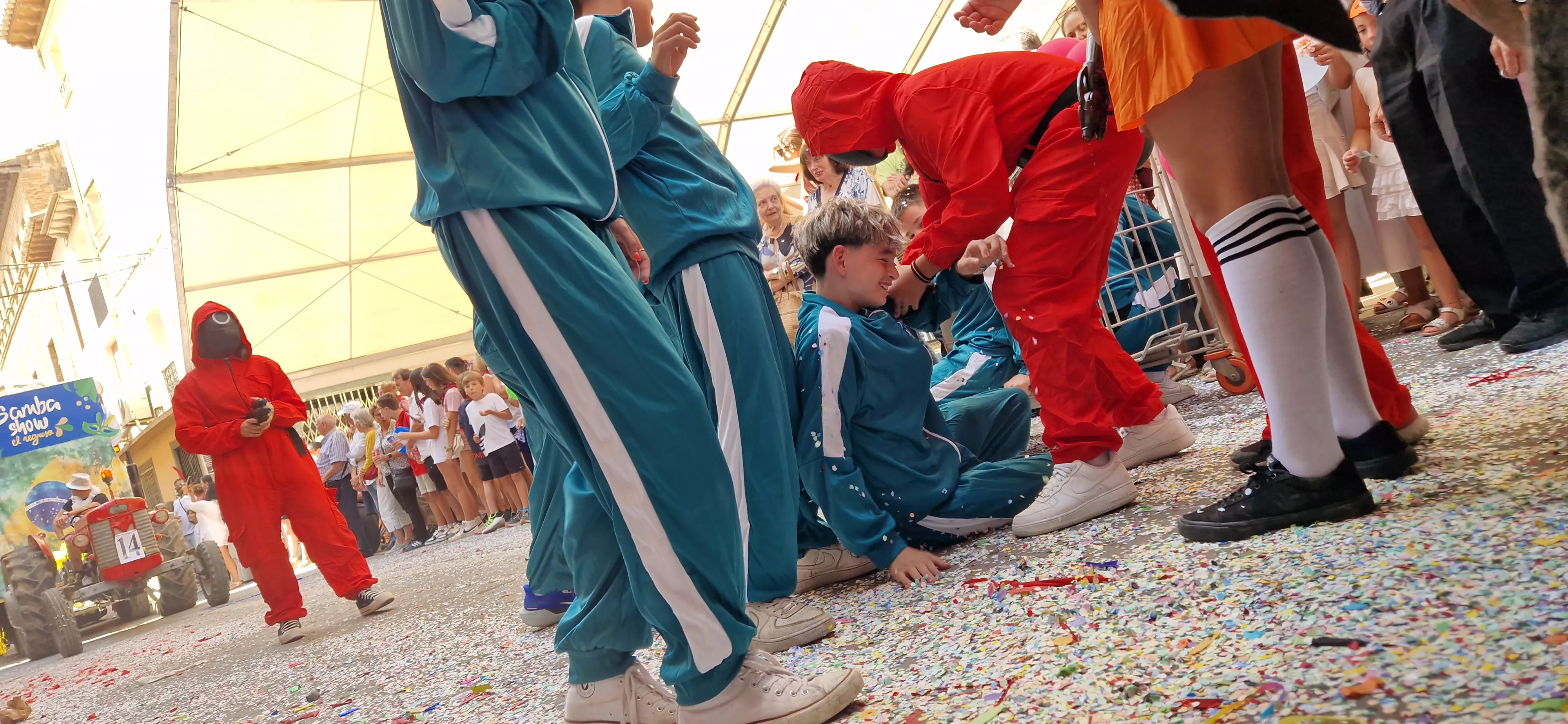 Comienzan las fiestas de Almudévar 2025. Foto Myriam Martínez 