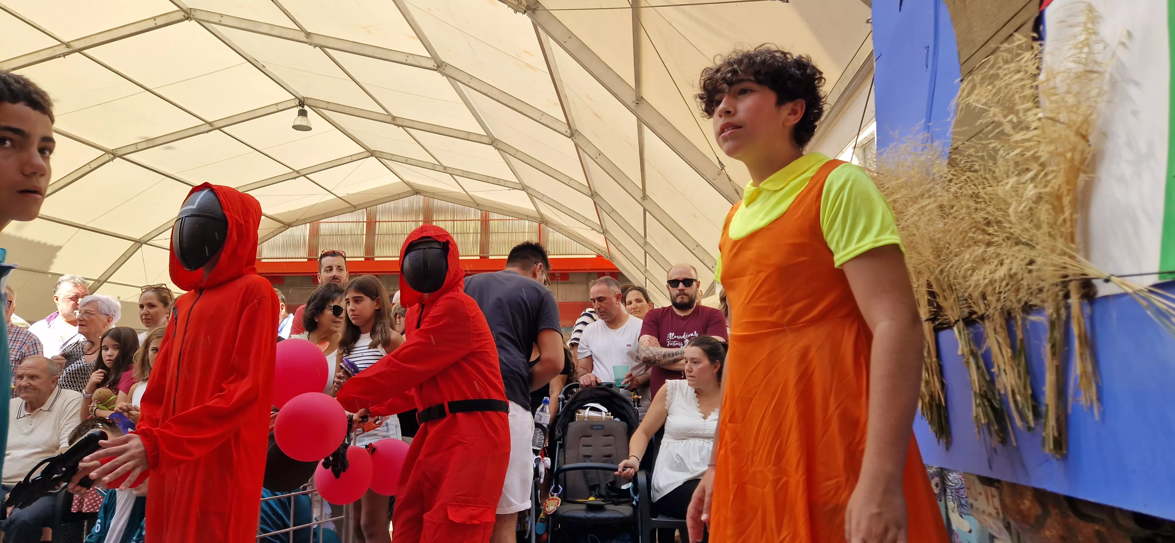 Comienzan las fiestas de Almudévar 2025. Foto Myriam Martínez 