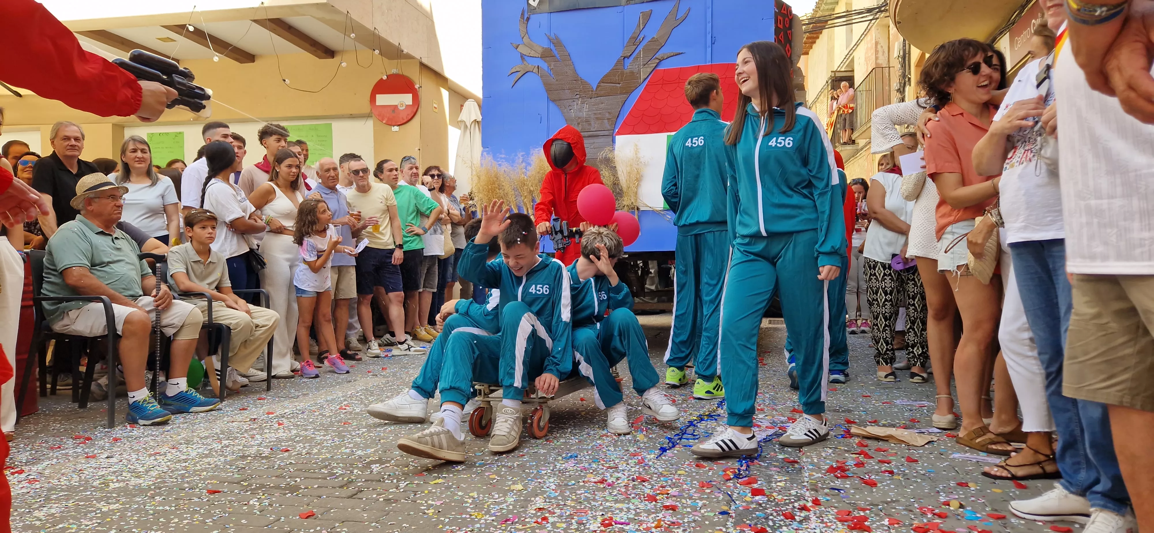 Comienzan las fiestas de Almudévar 2025. Foto Myriam Martínez 