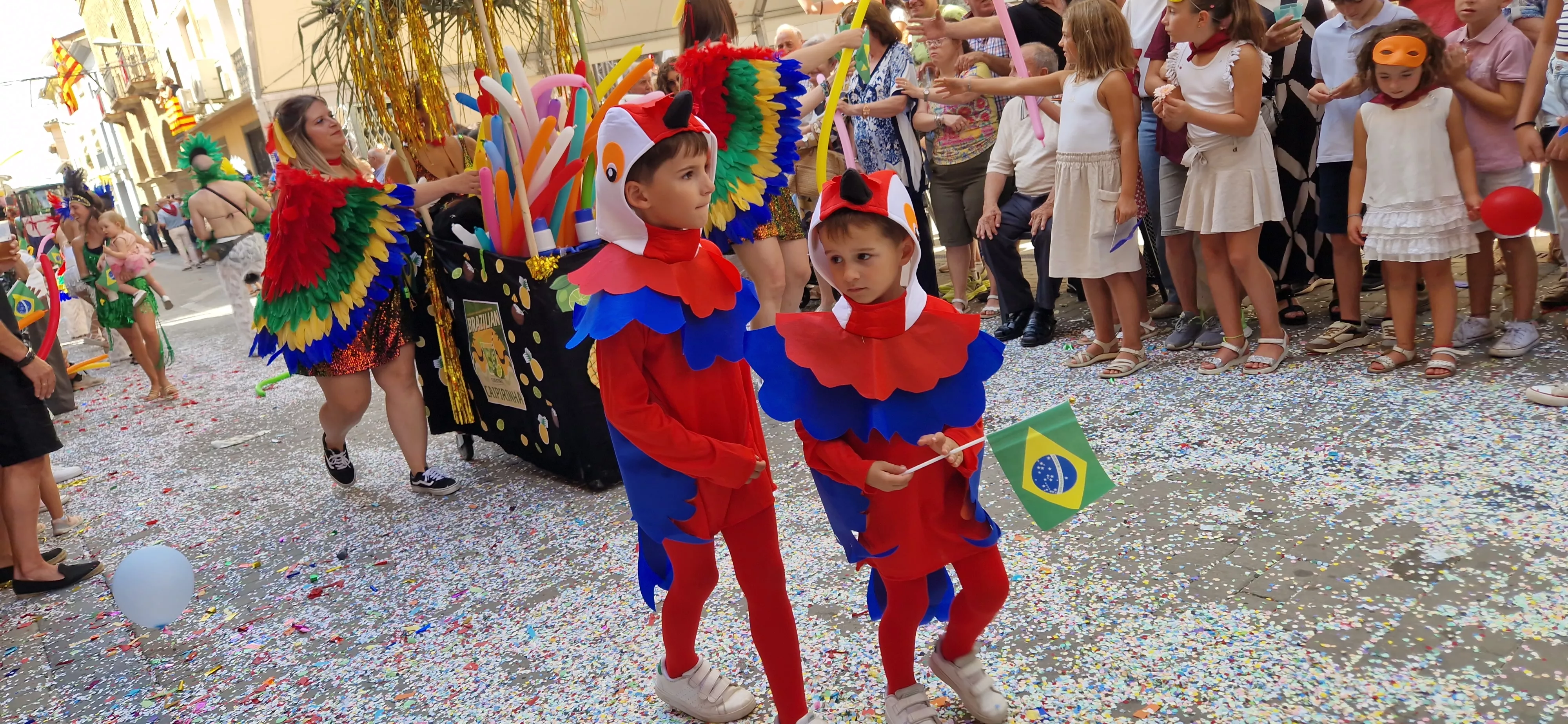 Comienzan las fiestas de Almudévar 2025. Foto Myriam Martínez 