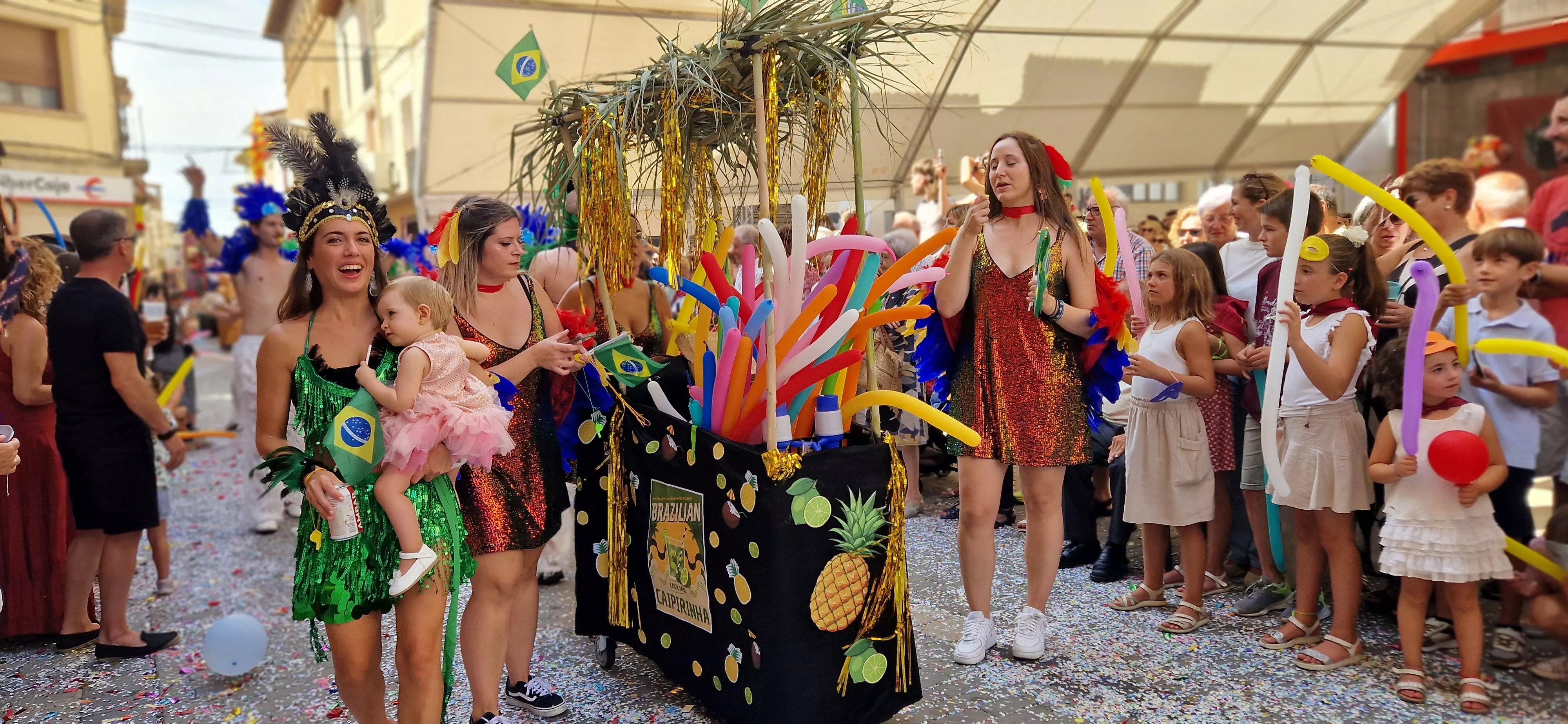 Comienzan las fiestas de Almudévar 2025. Foto Myriam Martínez 