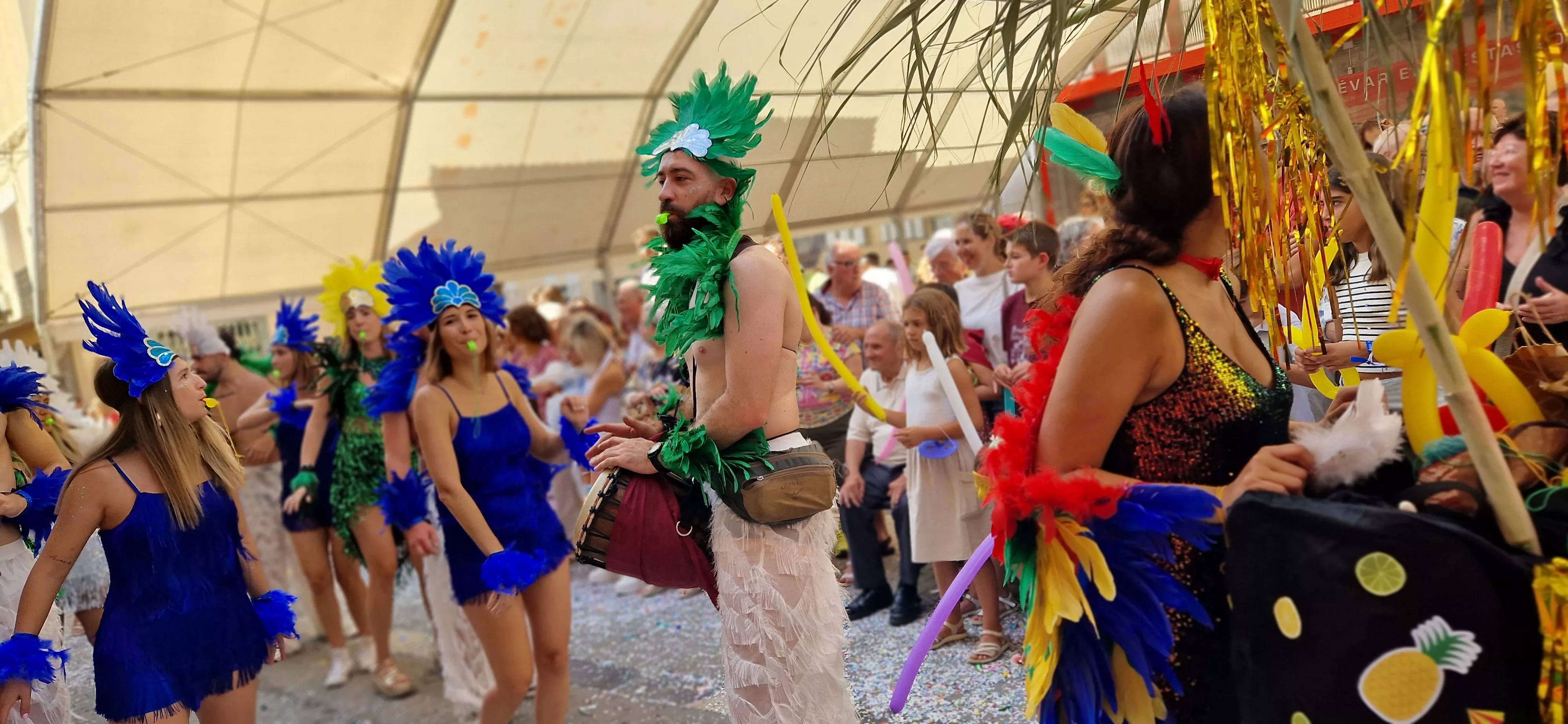 Comienzan las fiestas de Almudévar 2025. Foto Myriam Martínez 