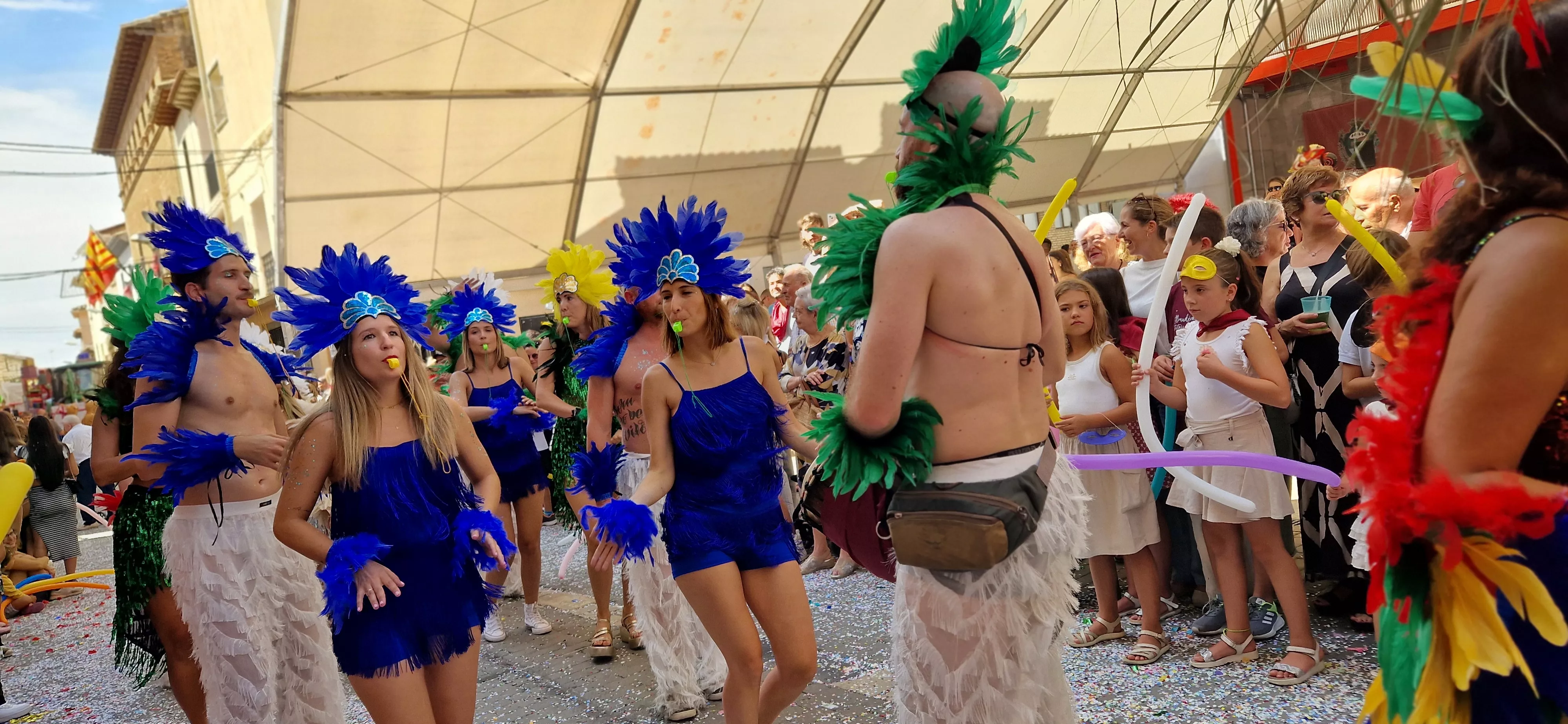 Comienzan las fiestas de Almudévar 2025. Foto Myriam Martínez 