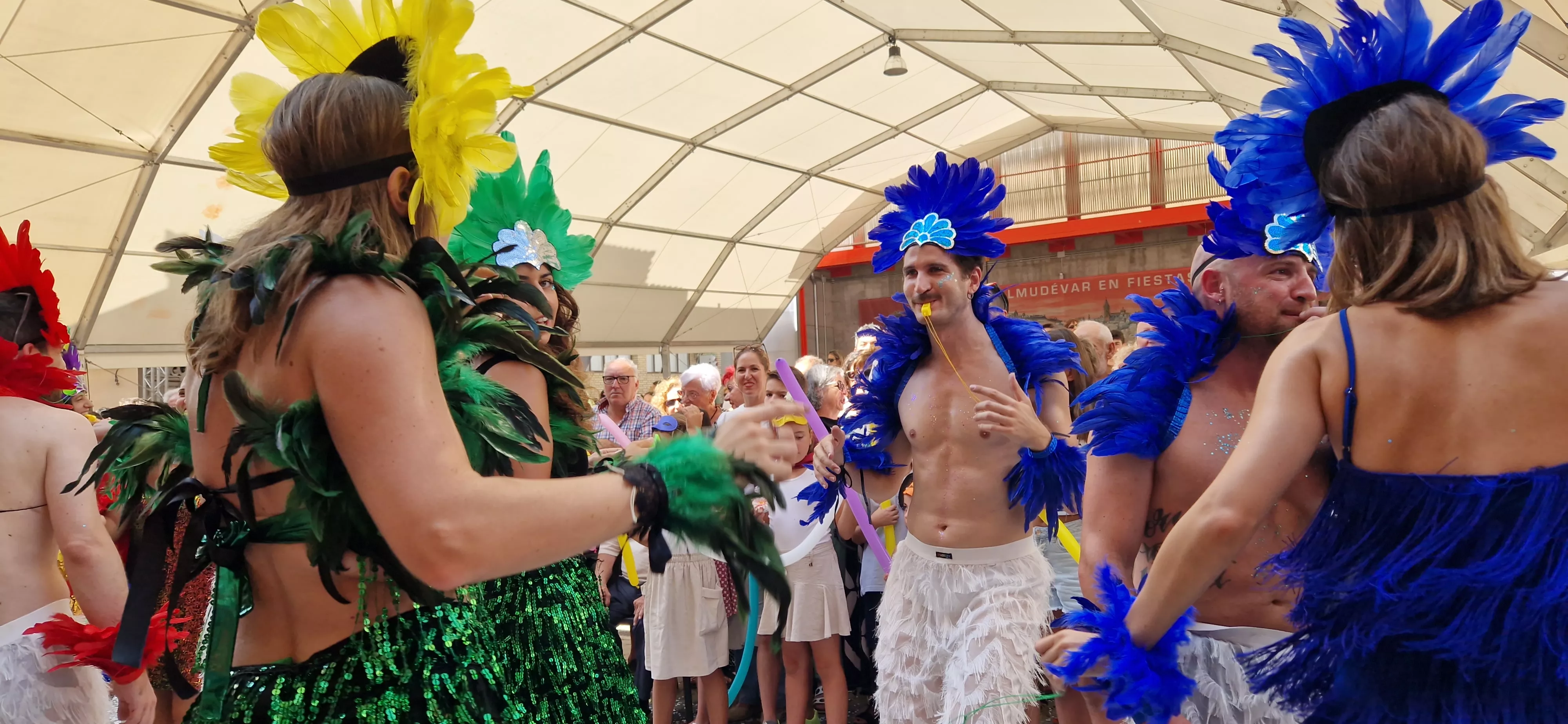 Comienzan las fiestas de Almudévar 2025. Foto Myriam Martínez 