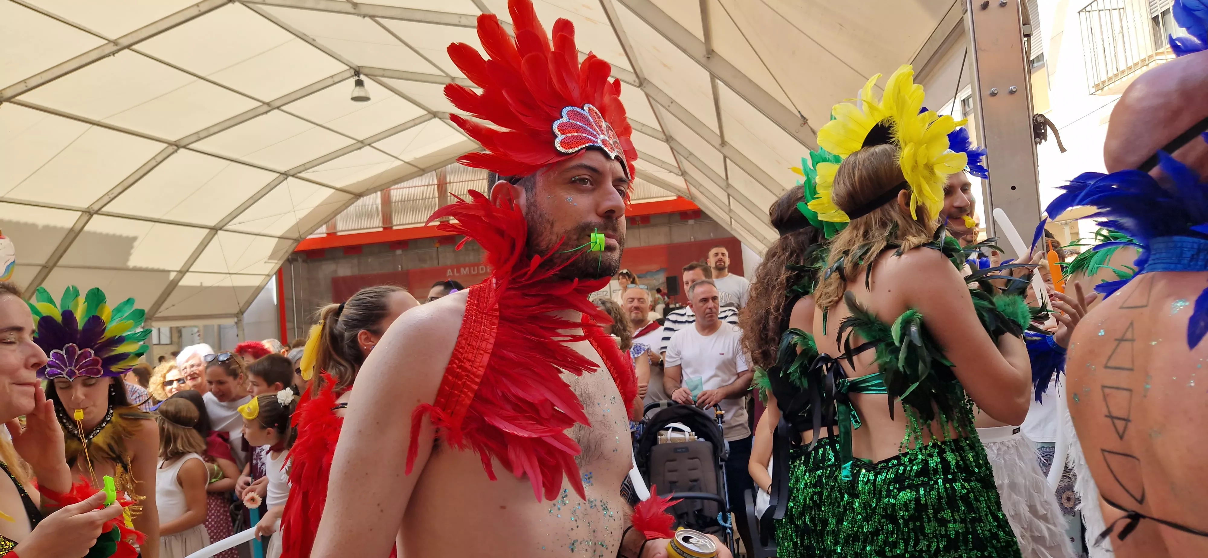 Comienzan las fiestas de Almudévar 2025. Foto Myriam Martínez 