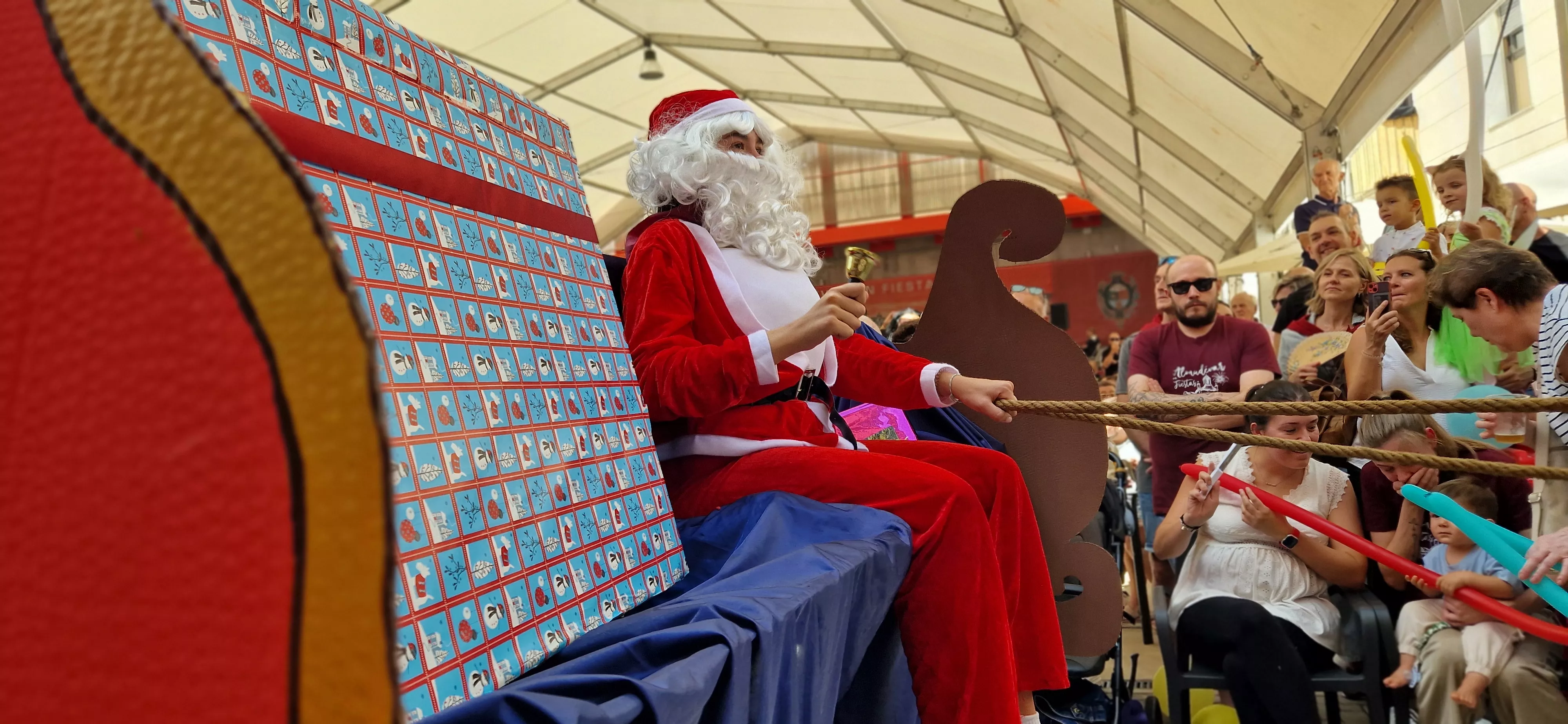 Comienzan las fiestas de Almudévar 2025. Foto Myriam Martínez 