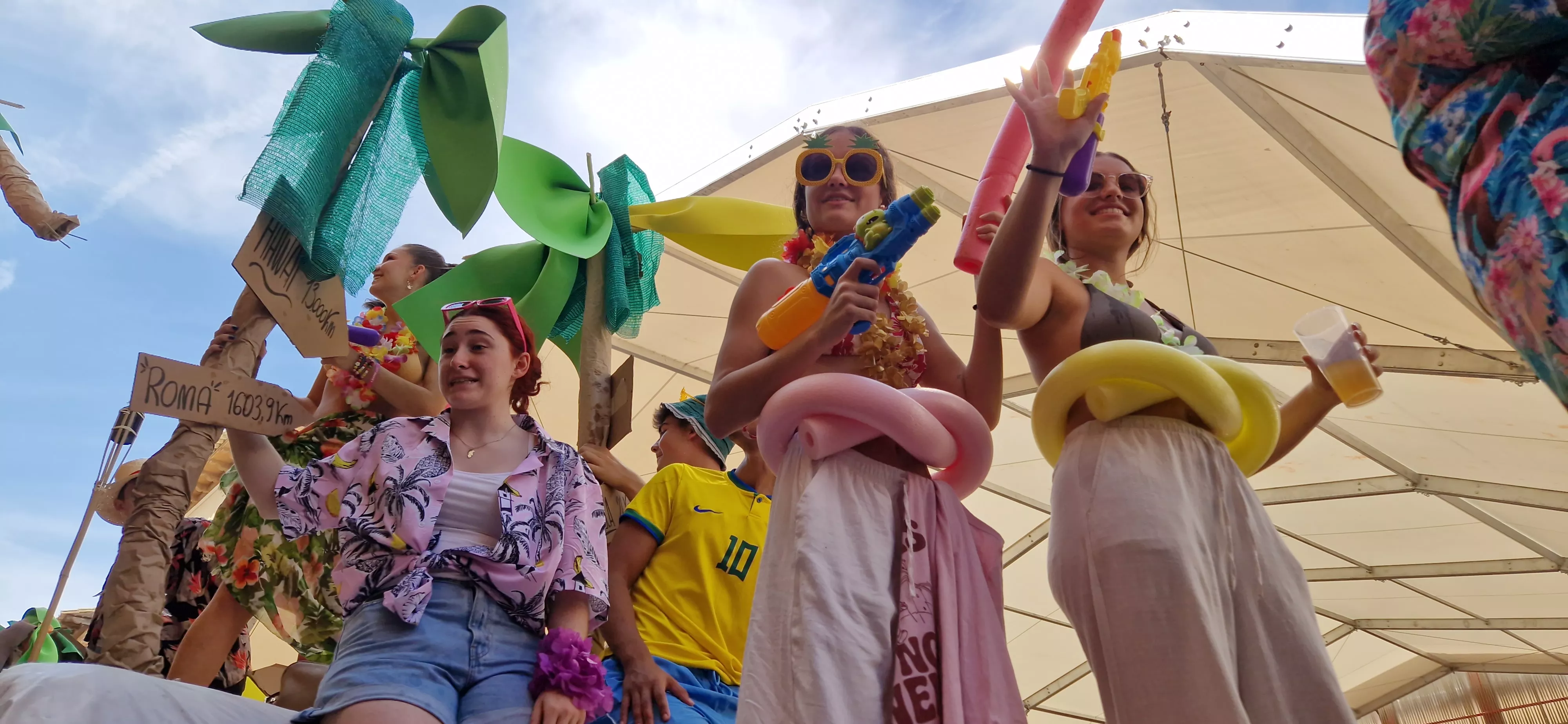 Comienzan las fiestas de Almudévar 2025. Foto Myriam Martínez 