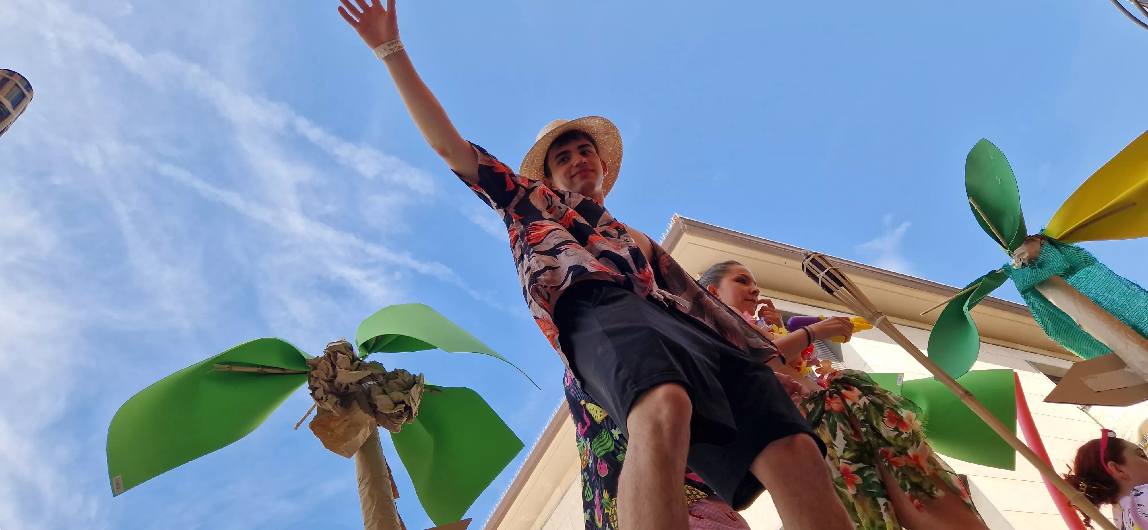 Comienzan las fiestas de Almudévar 2025. Foto Myriam Martínez 