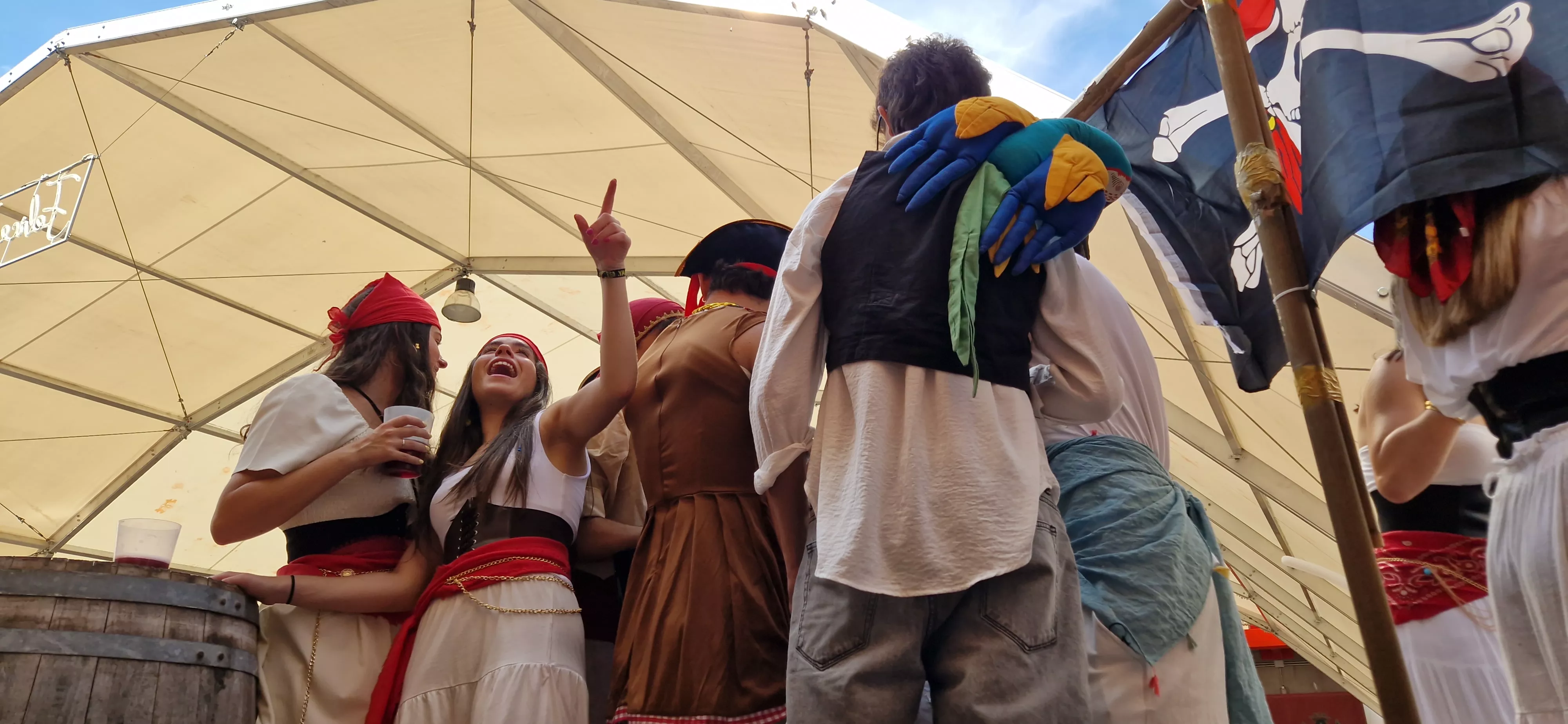 Comienzan las fiestas de Almudévar 2025. Foto Myriam Martínez 