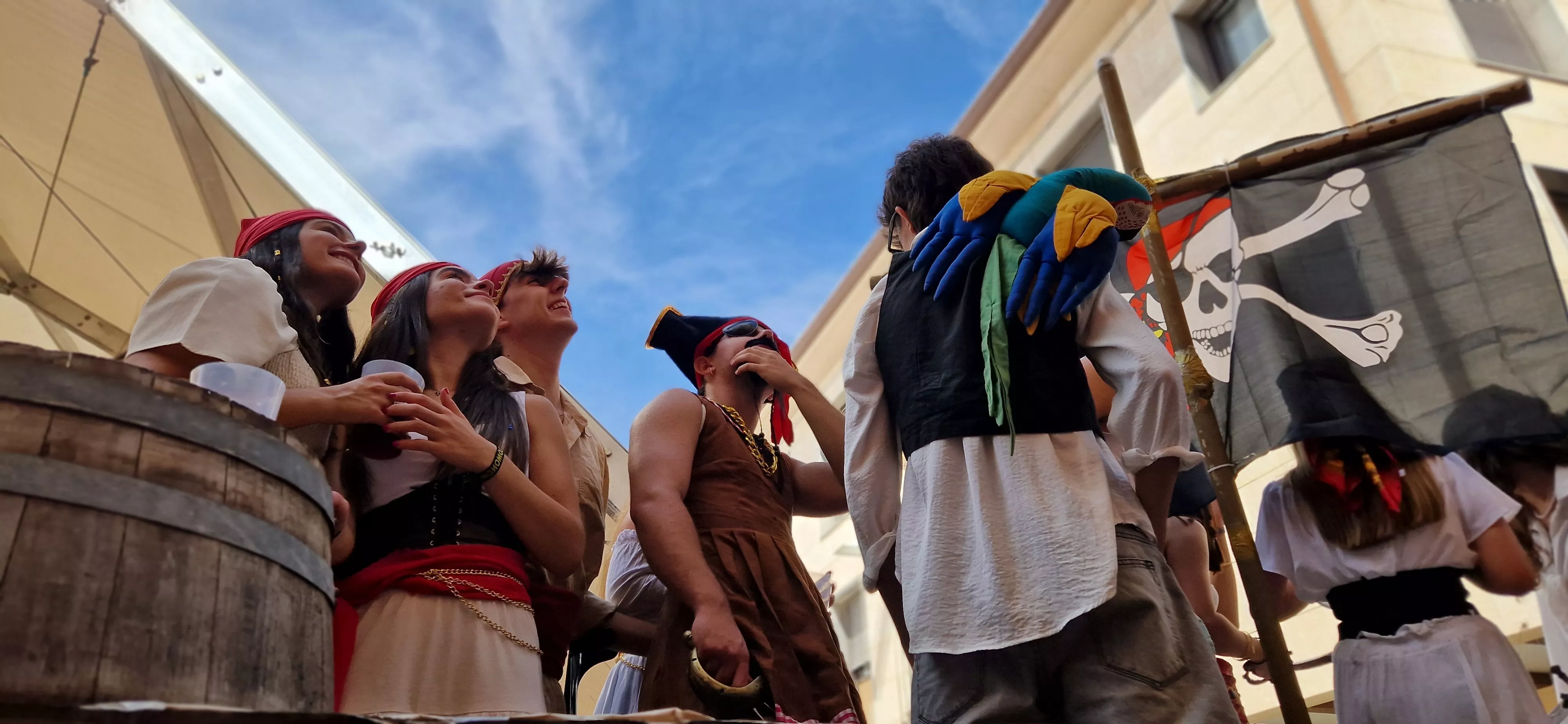 Comienzan las fiestas de Almudévar 2025. Foto Myriam Martínez 