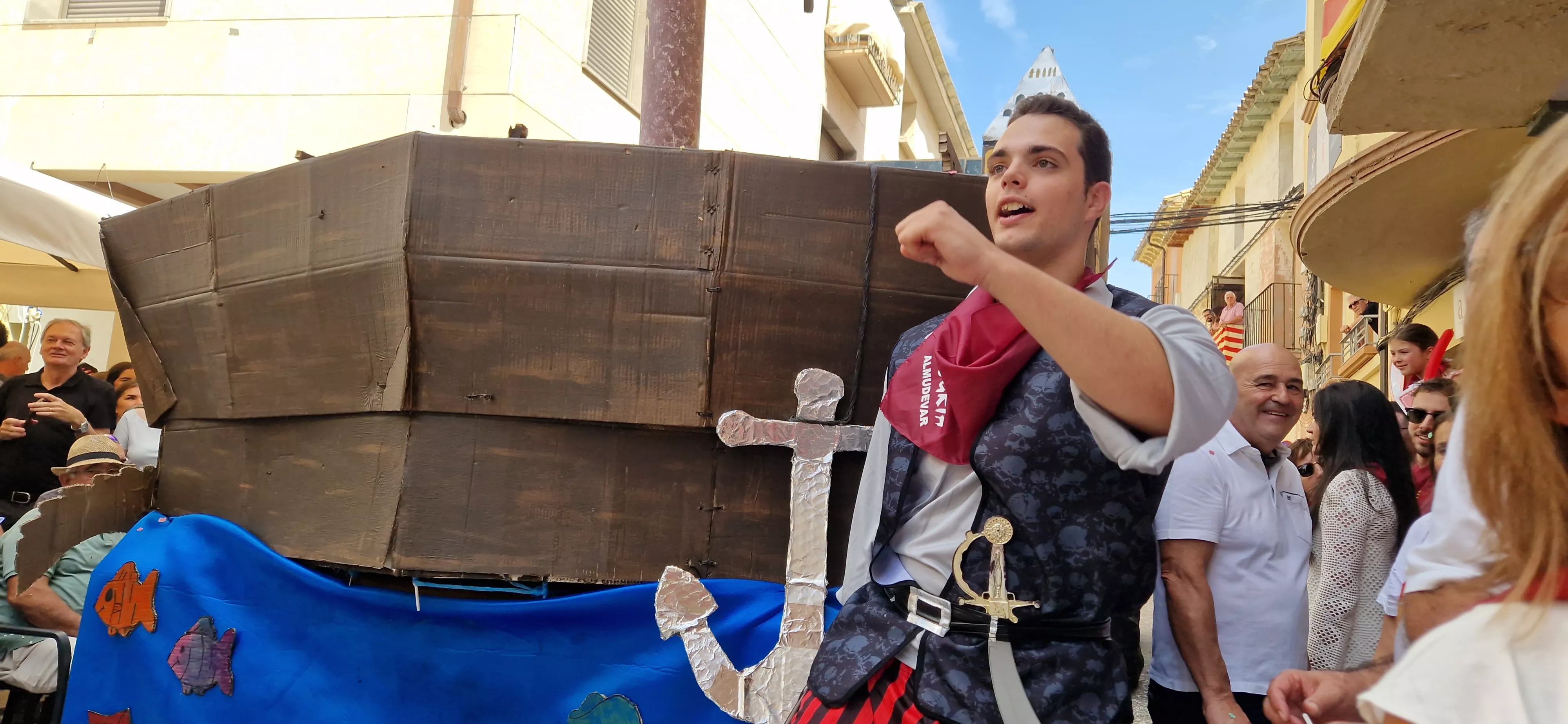 Comienzan las fiestas de Almudévar 2025. Foto Myriam Martínez 