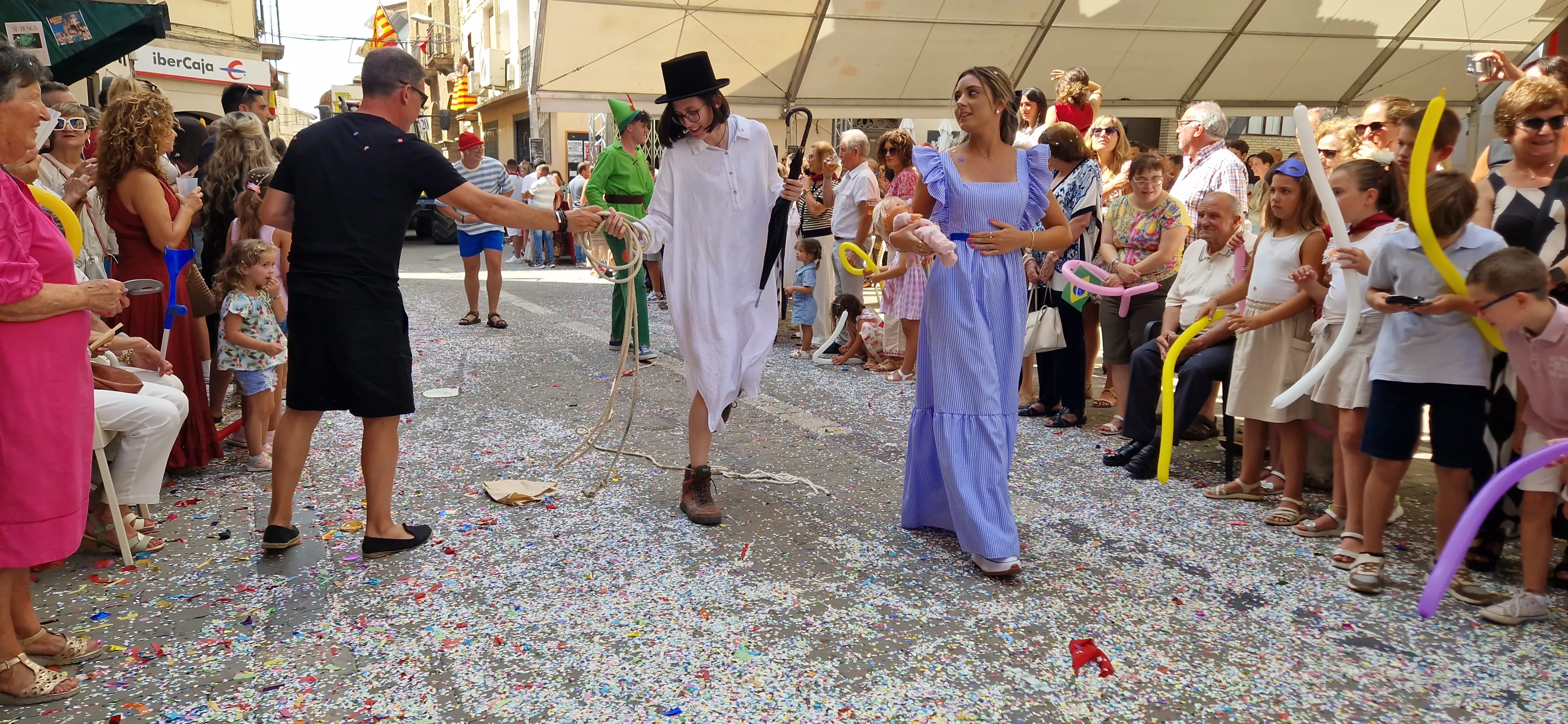 Comienzan las fiestas de Almudévar 2025. Foto Myriam Martínez 