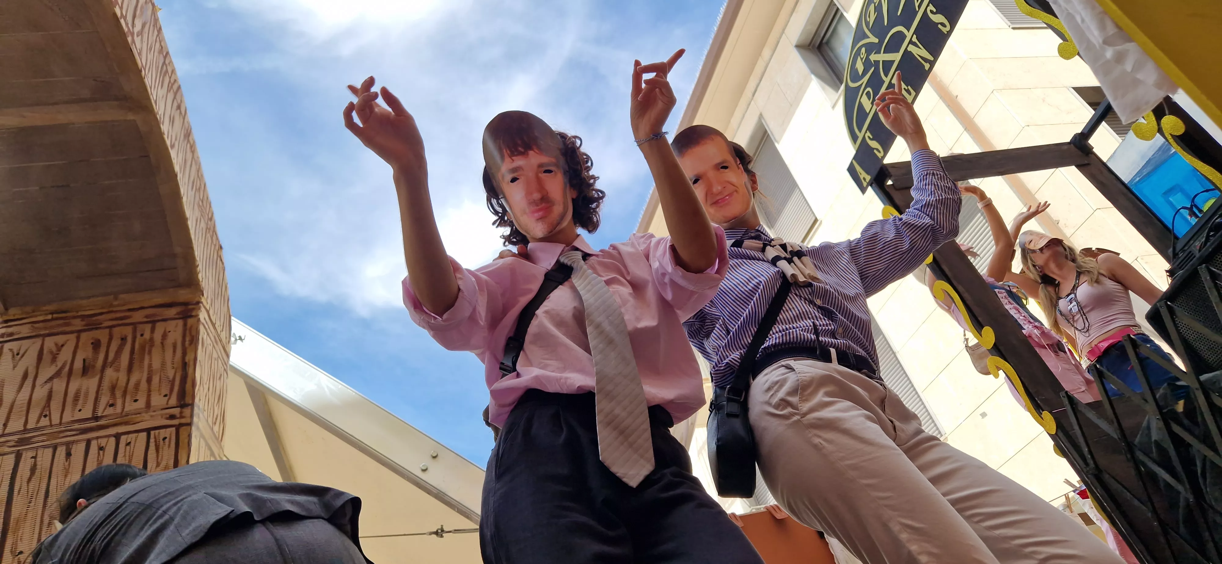 Comienzan las fiestas de Almudévar 2025. Foto Myriam Martínez 