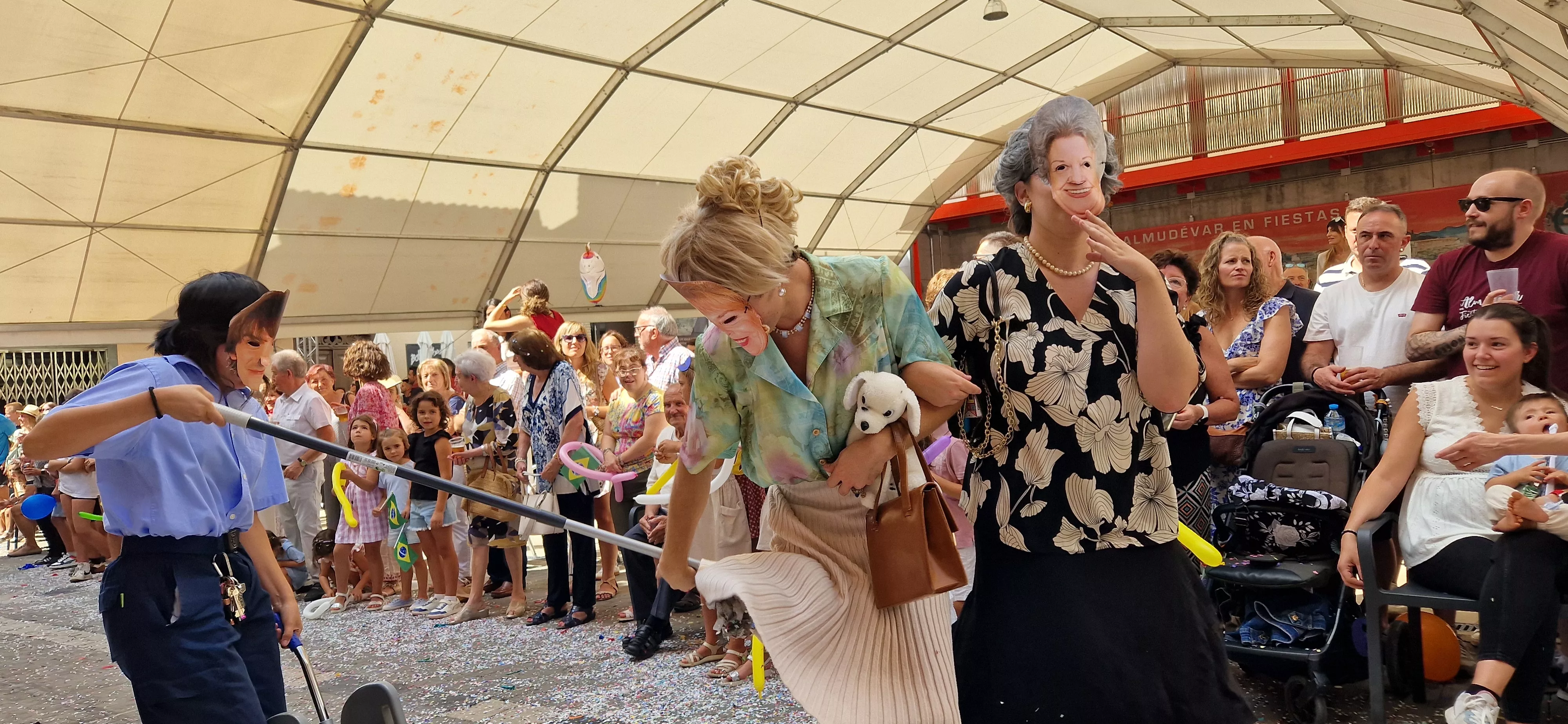 Comienzan las fiestas de Almudévar 2025. Foto Myriam Martínez 