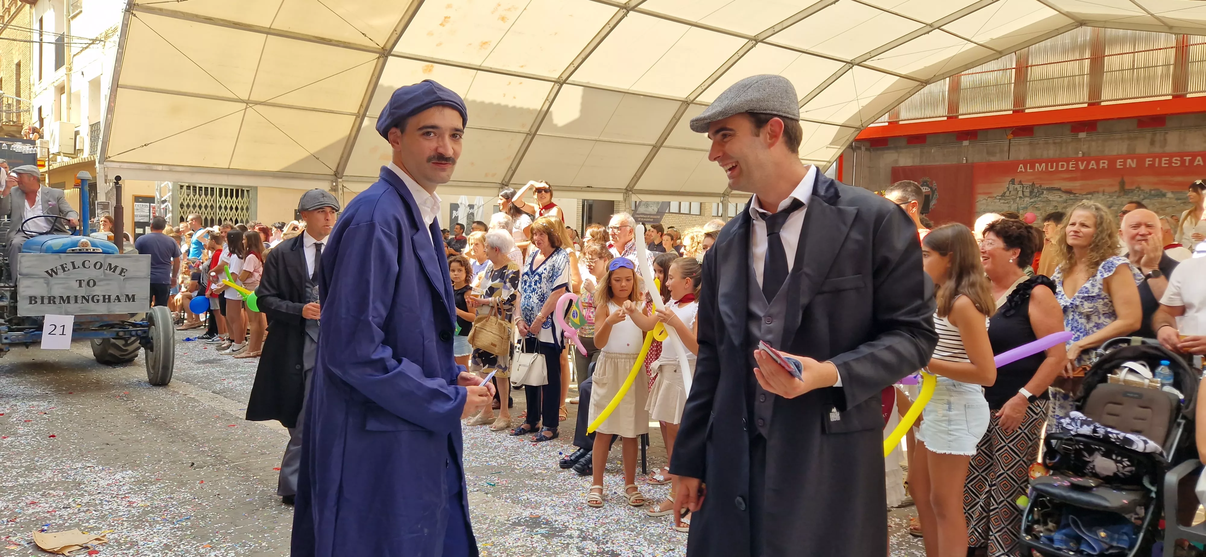 Comienzan las fiestas de Almudévar 2025. Foto Myriam Martínez 