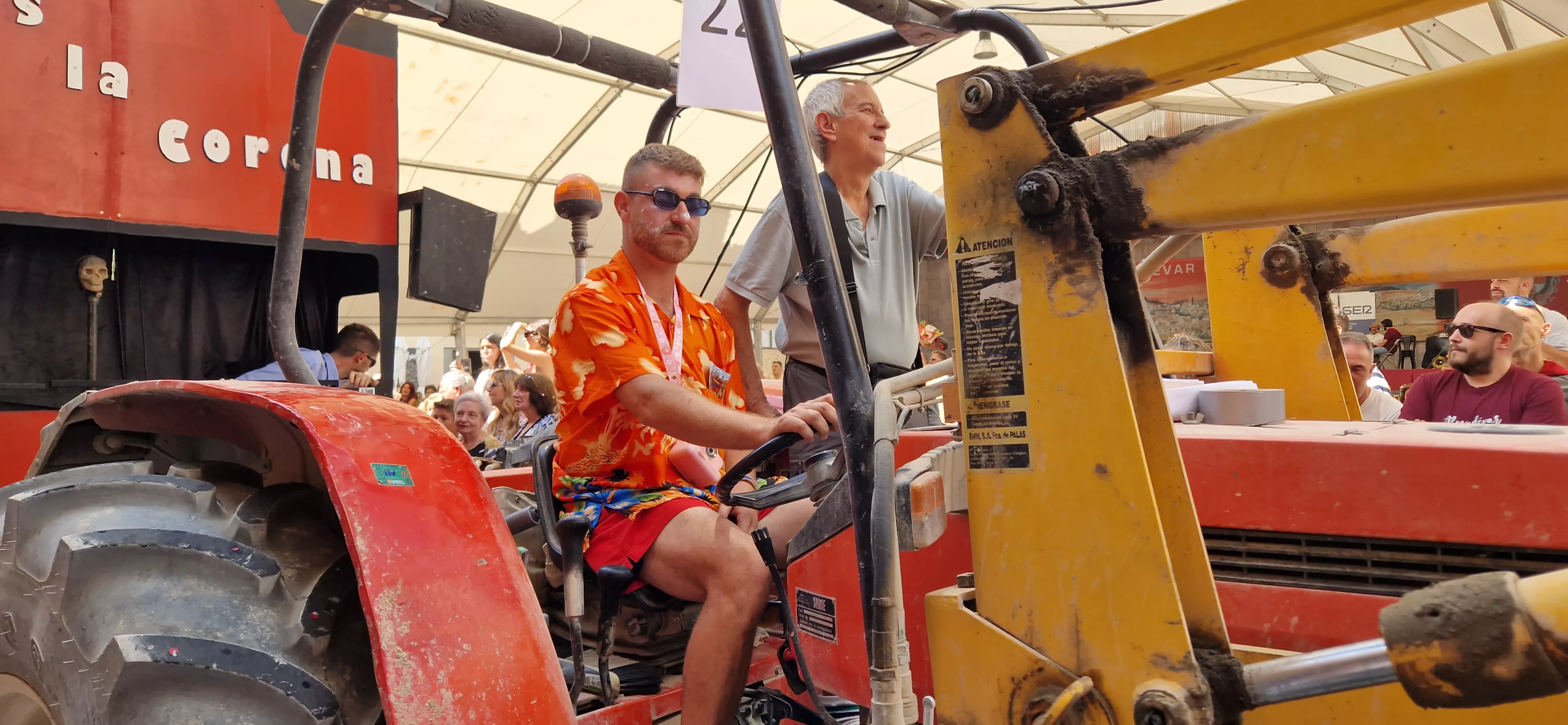 Comienzan las fiestas de Almudévar 2025. Foto Myriam Martínez 