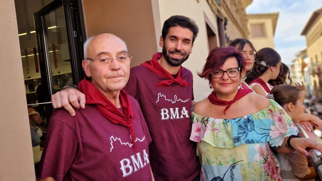 Comienzan las fiestas de Almudévar 2025. Foto Myriam Martínez 