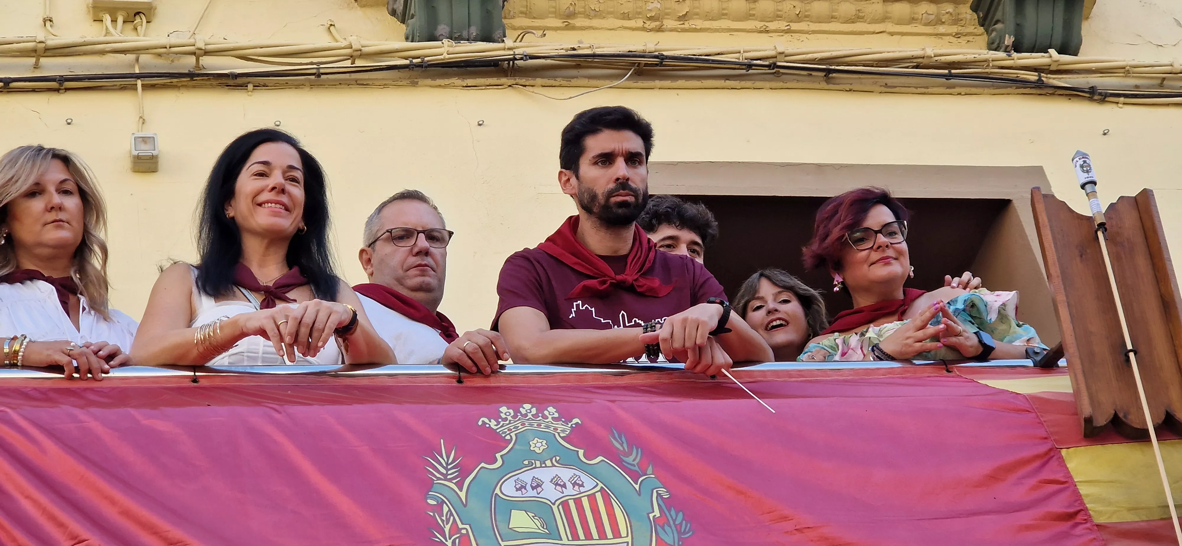 Comienzan las fiestas de Almudévar 2025. Foto Myriam Martínez 