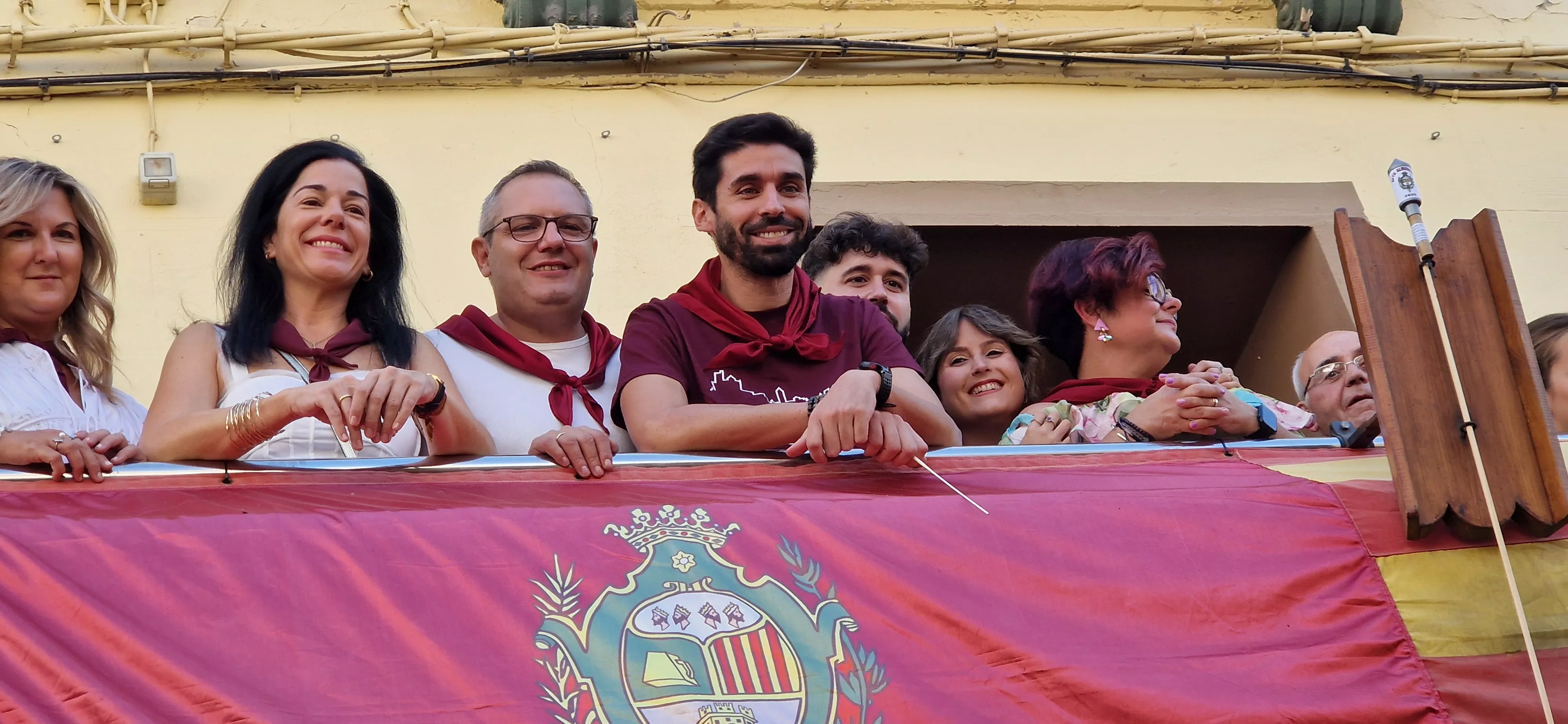 Comienzan las fiestas de Almudévar 2025. Foto Myriam Martínez 