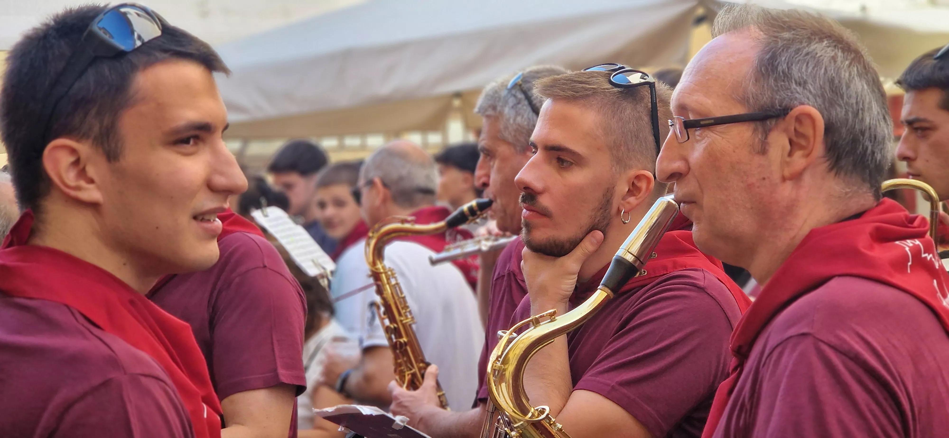 Comienzan las fiestas de Almudévar 2025. Foto Myriam Martínez 