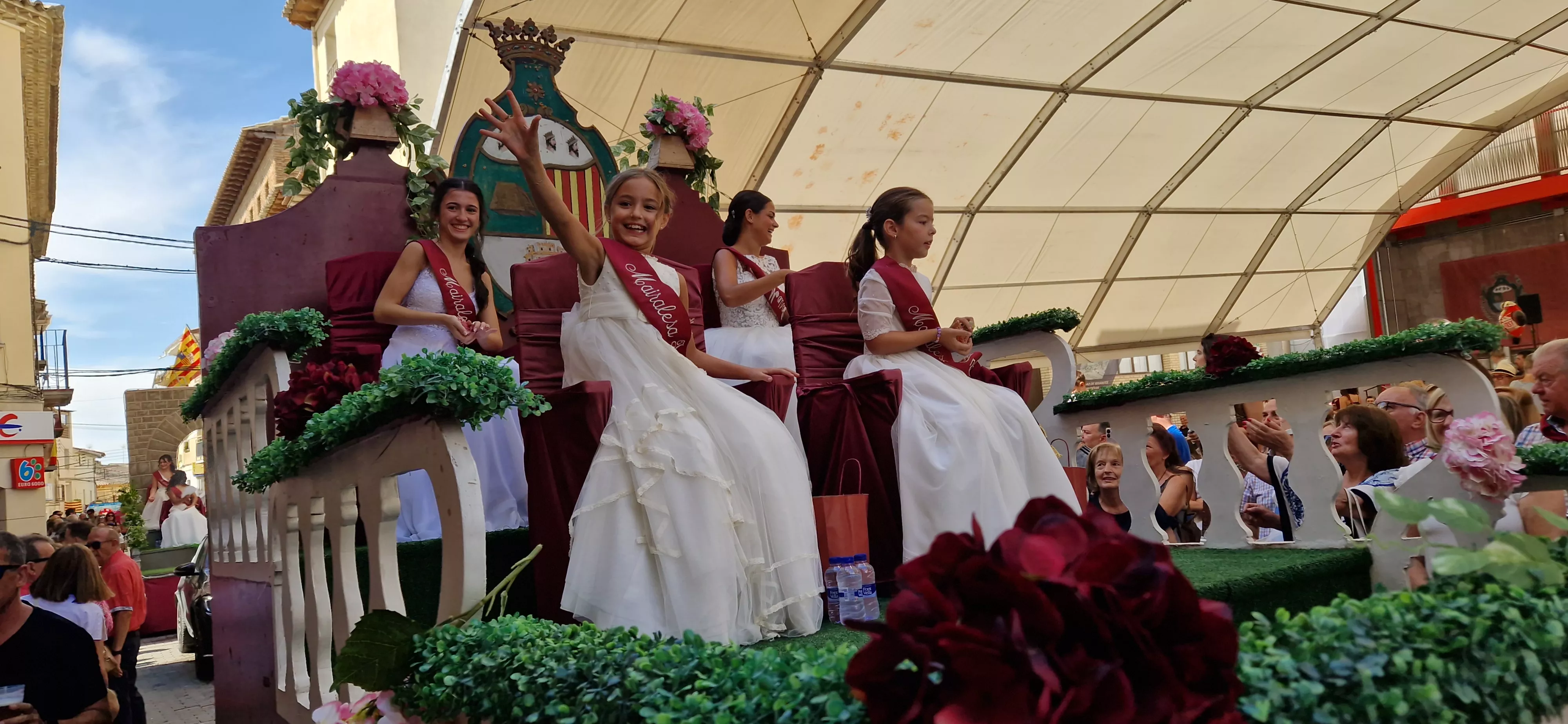 Comienzan las fiestas de Almudévar 2025. Foto Myriam Martínez 