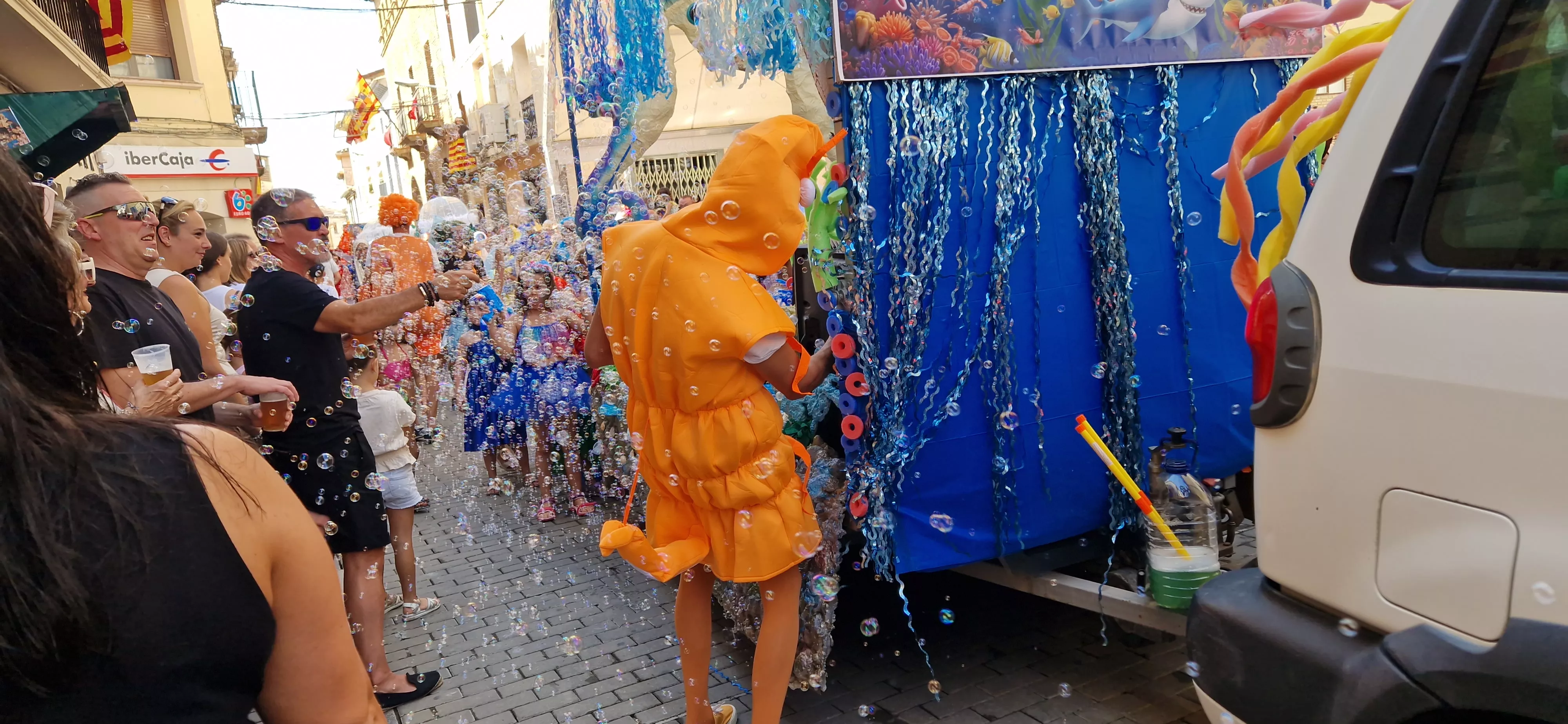 Comienzan las fiestas de Almudévar 2025. Foto Myriam Martínez 