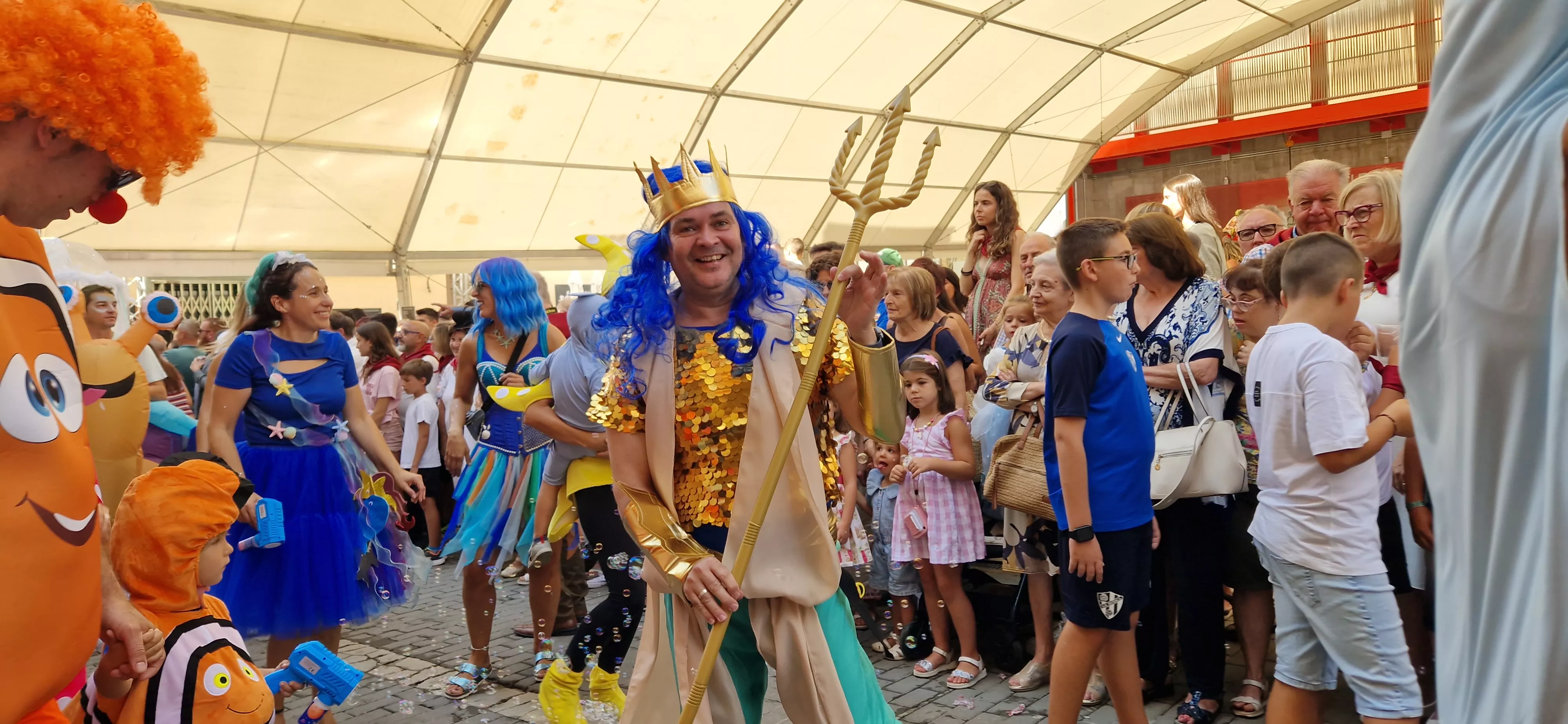 Comienzan las fiestas de Almudévar 2025. Foto Myriam Martínez 