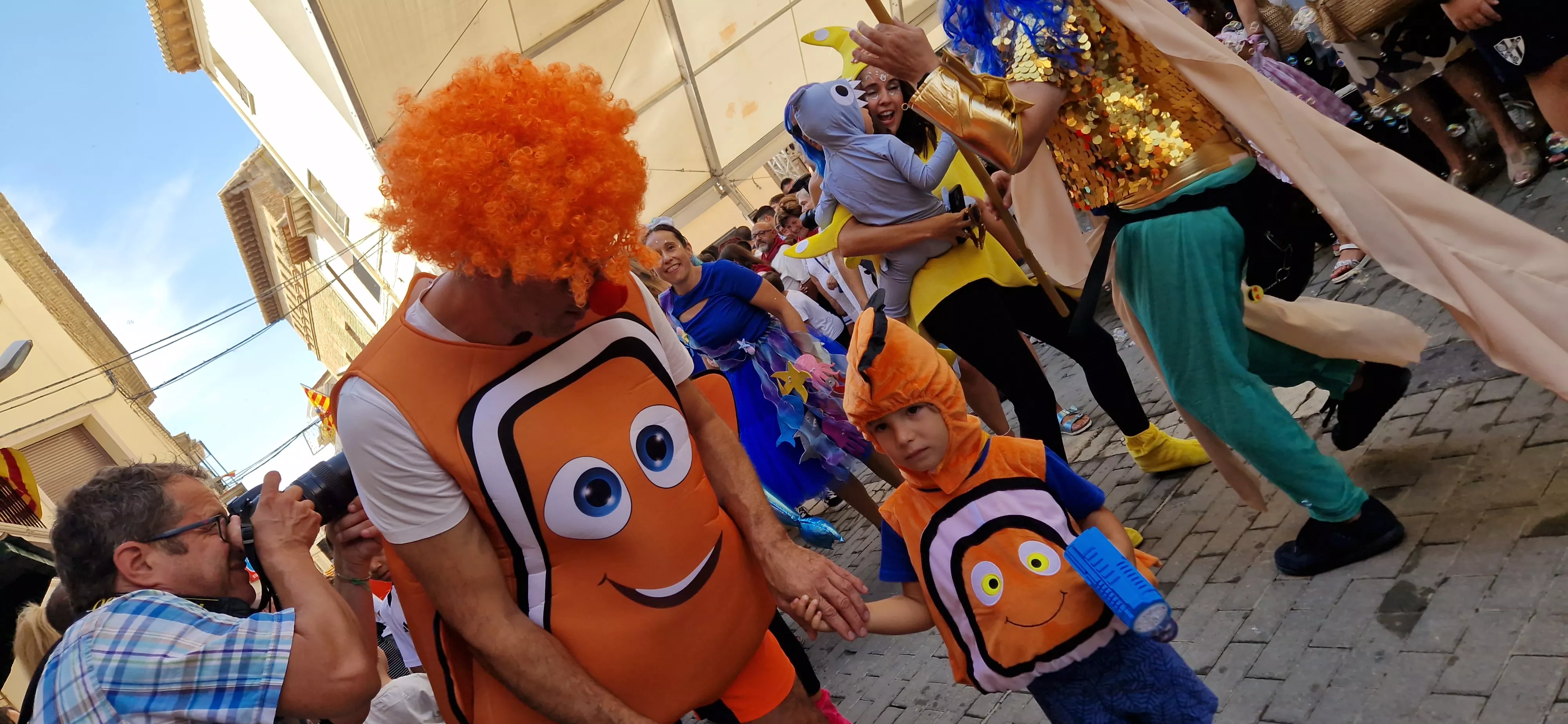 Comienzan las fiestas de Almudévar 2025. Foto Myriam Martínez 