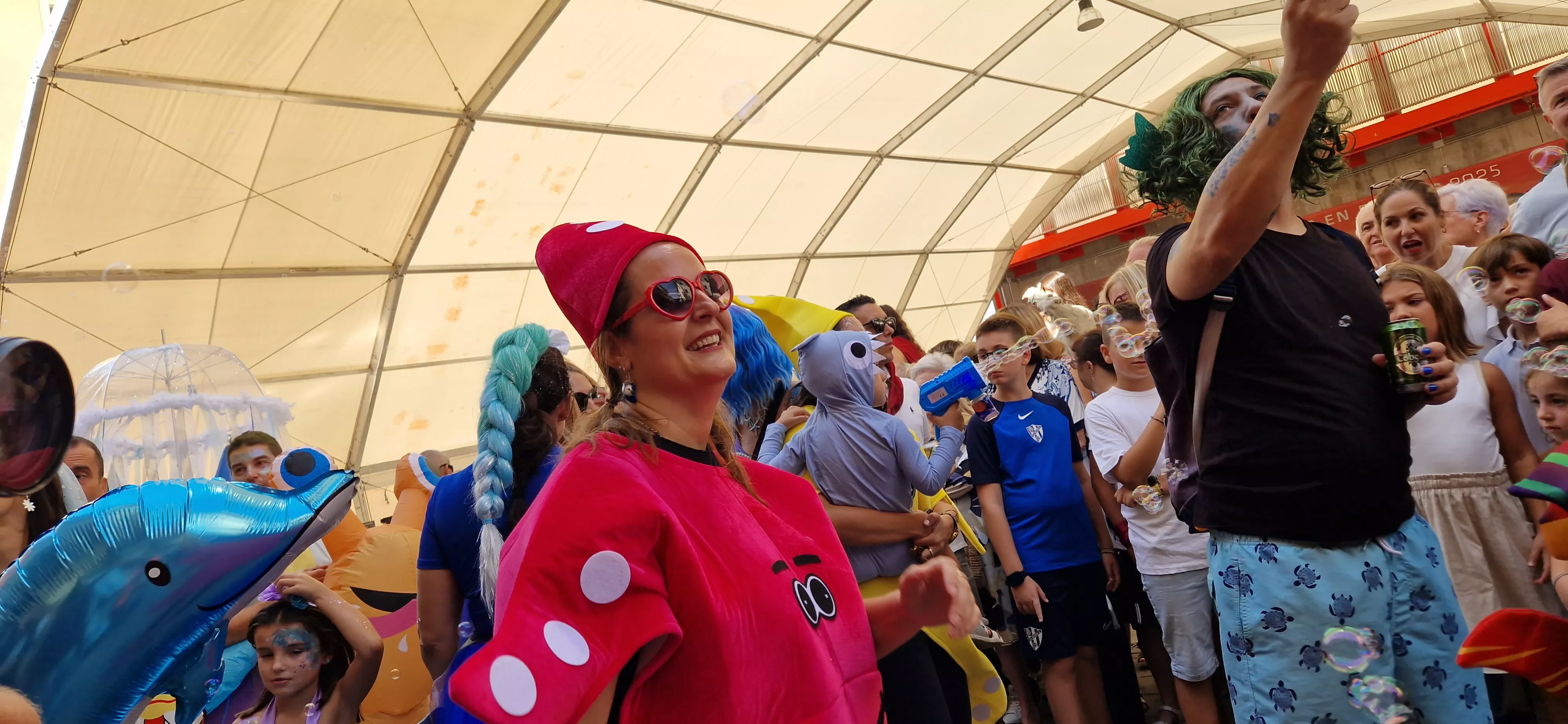 Comienzan las fiestas de Almudévar 2025. Foto Myriam Martínez 