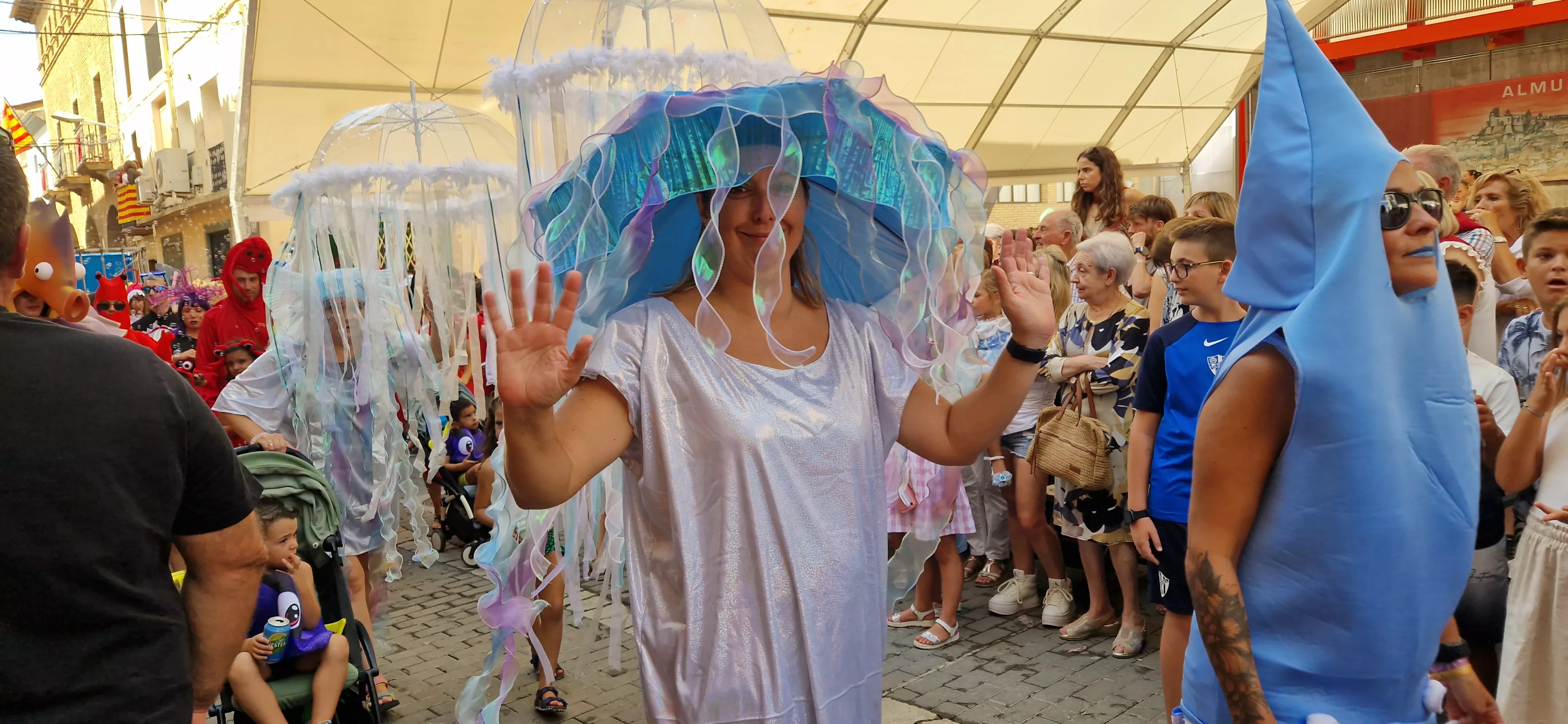 Comienzan las fiestas de Almudévar 2025. Foto Myriam Martínez 